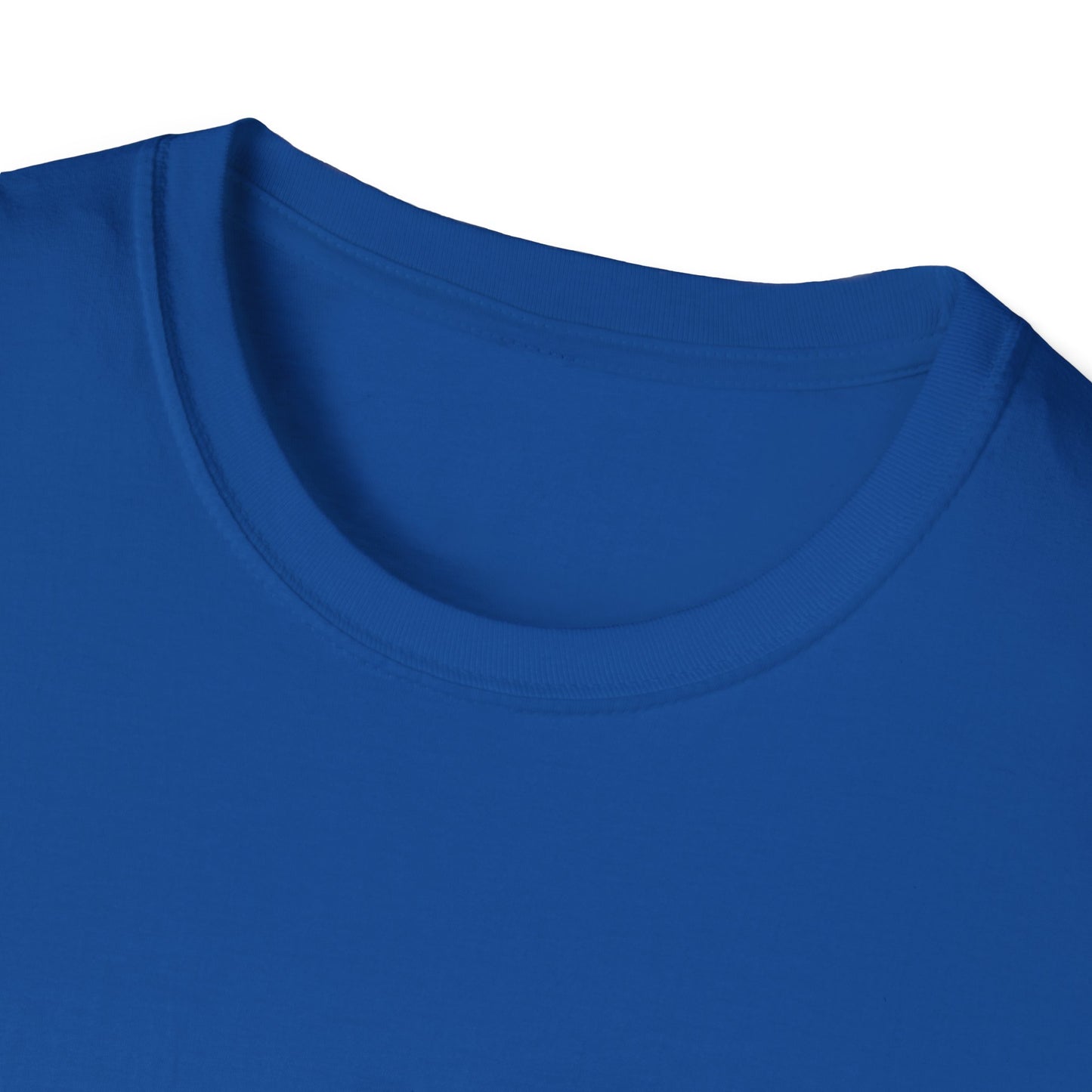 Infinite Connection Unisex T-Shirt, Softstyle Tee, Graphic Shirt, Casual Wear, Gift for Friends, Blue Design Tee