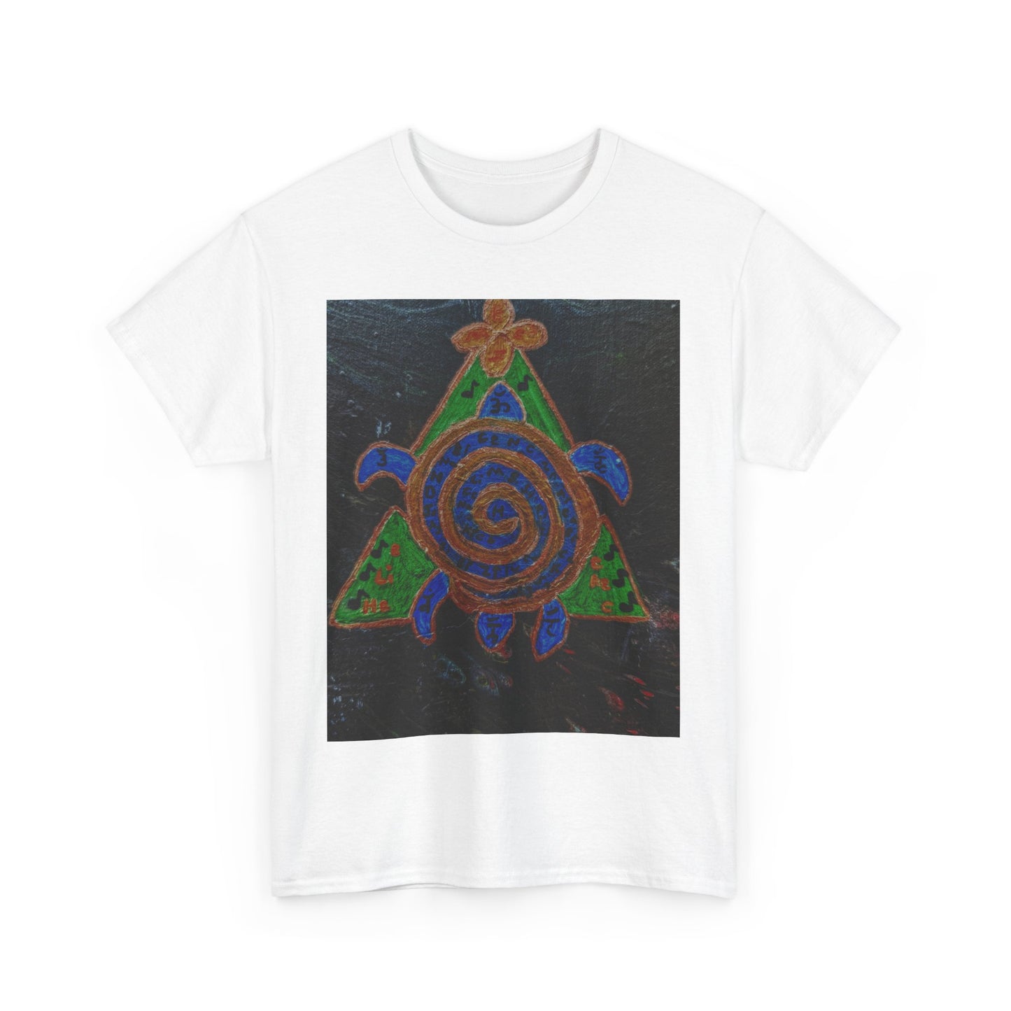 Spiral Turtle Graphic Tee, Nature Lovers T-Shirt, Eco-Friendly Apparel, Unique Art Shirt, Gift for Friends