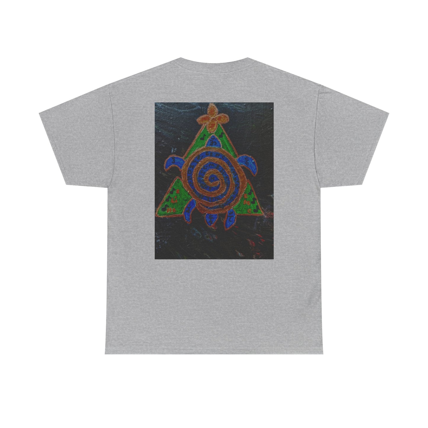 Spiral Turtle Graphic Tee, Nature Lovers T-Shirt, Eco-Friendly Apparel, Unique Art Shirt, Gift for Friends