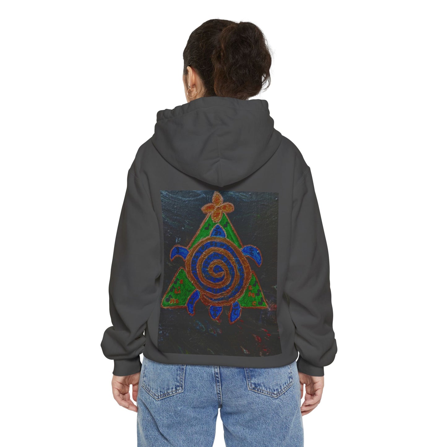 Colorful Spiritual Unisex Hoodie, Cozy Casual Wear, Unique Graphic Sweatshirt, Perfect Gift for Friends, Everyday Comfort, Festival Attire