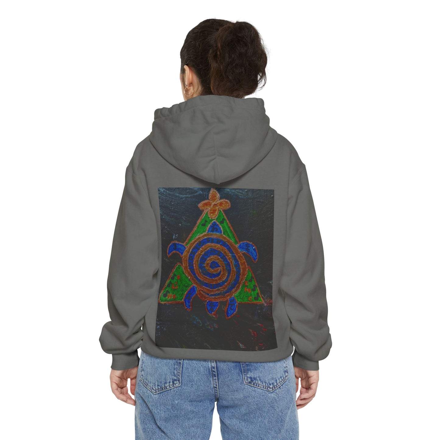 Colorful Spiritual Unisex Hoodie, Cozy Casual Wear, Unique Graphic Sweatshirt, Perfect Gift for Friends, Everyday Comfort, Festival Attire