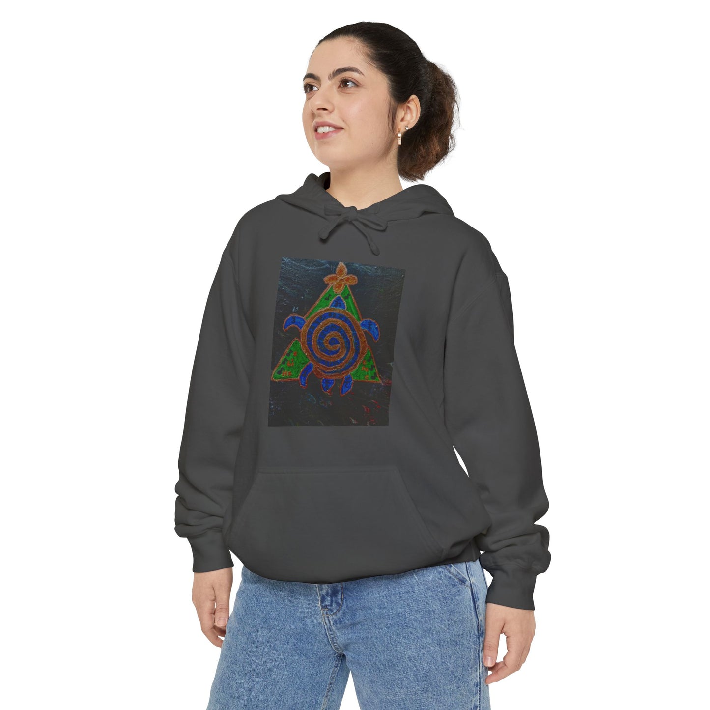 Colorful Spiritual Unisex Hoodie, Cozy Casual Wear, Unique Graphic Sweatshirt, Perfect Gift for Friends, Everyday Comfort, Festival Attire
