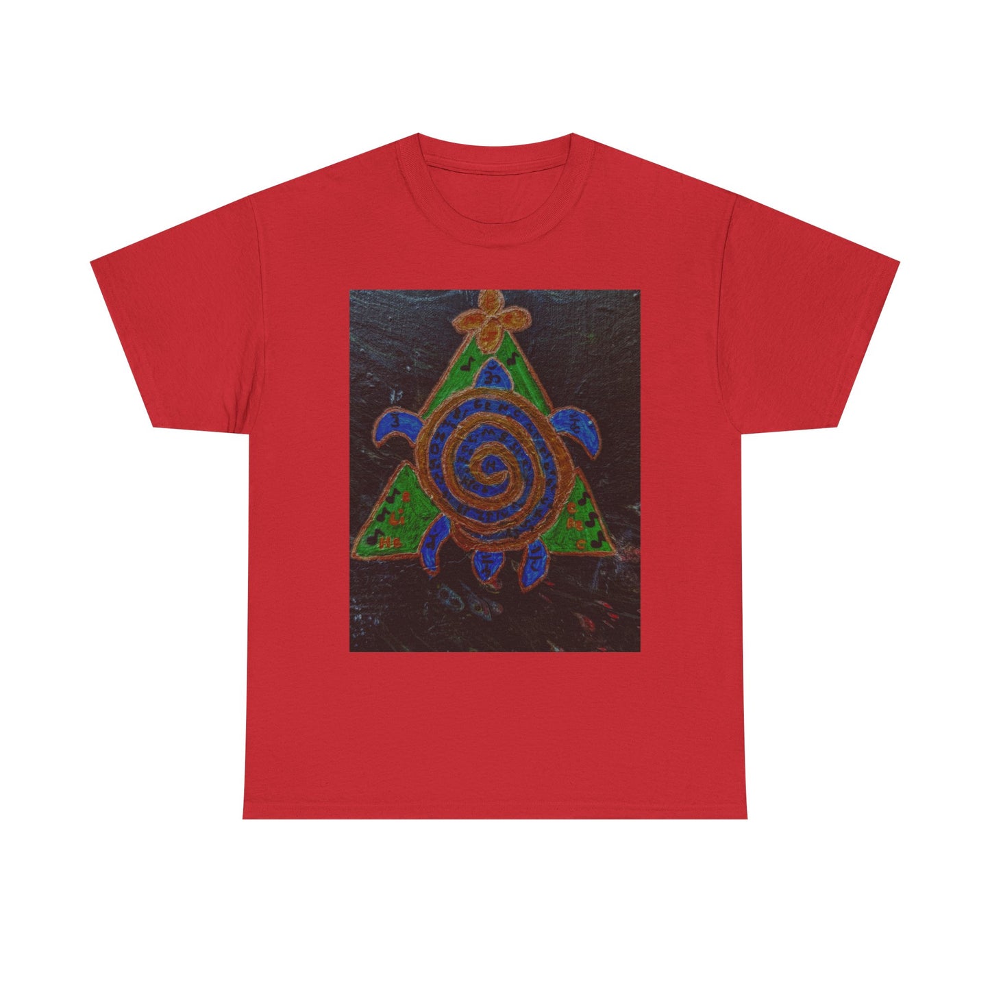Spiral Turtle Graphic Tee, Nature Lovers T-Shirt, Eco-Friendly Apparel, Unique Art Shirt, Gift for Friends