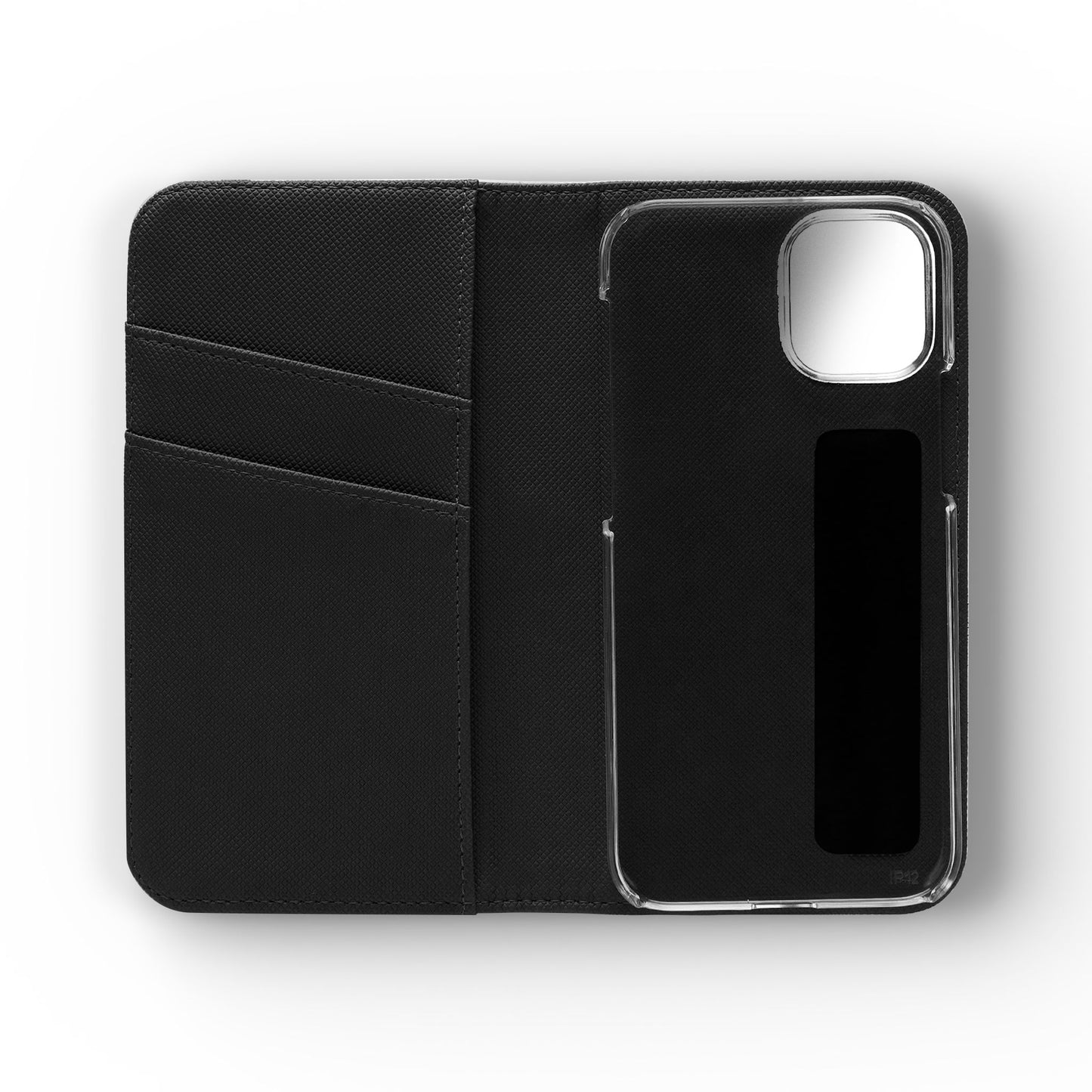 Artistic Flip Cases for Phone, Unique Blue Hourglass Design, Smartphone Wallet, Gift for Artists, Artsy Accessories