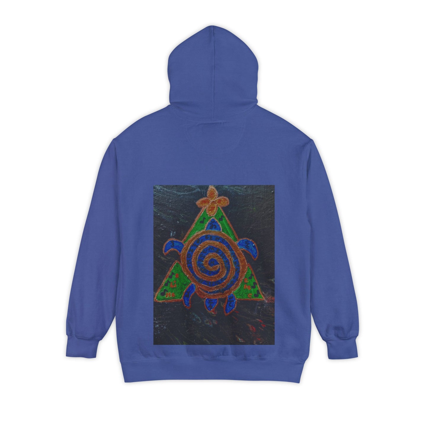 Colorful Spiritual Unisex Hoodie, Cozy Casual Wear, Unique Graphic Sweatshirt, Perfect Gift for Friends, Everyday Comfort, Festival Attire