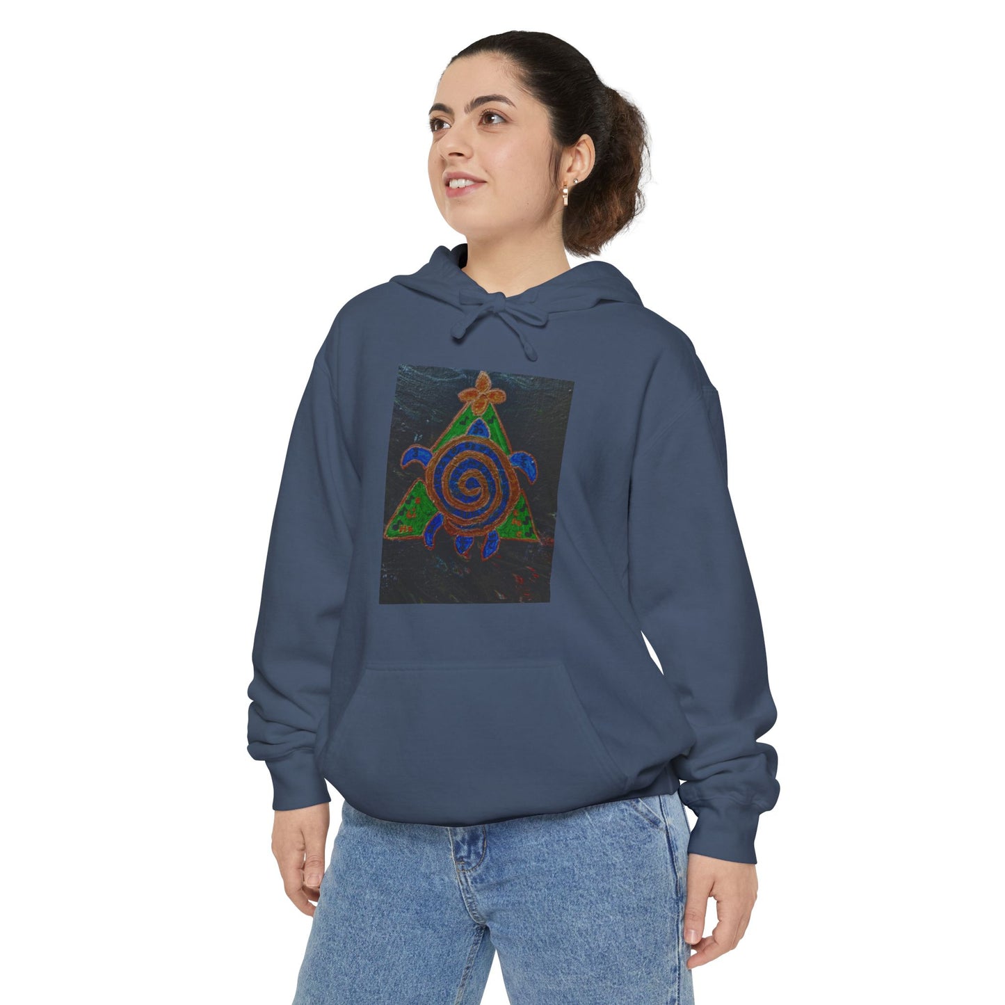Colorful Spiritual Unisex Hoodie, Cozy Casual Wear, Unique Graphic Sweatshirt, Perfect Gift for Friends, Everyday Comfort, Festival Attire