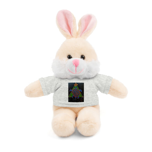 Stuffed Animal Tee Buddy, Plush Toy, Personalized Gifts, Kids' Decor, Birthday Presents, Unique Collectibles