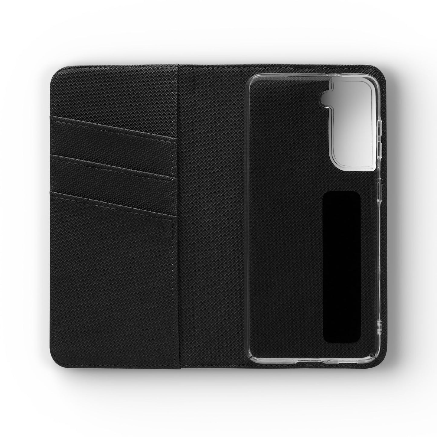 Artistic Flip Cases for Phone, Unique Blue Hourglass Design, Smartphone Wallet, Gift for Artists, Artsy Accessories