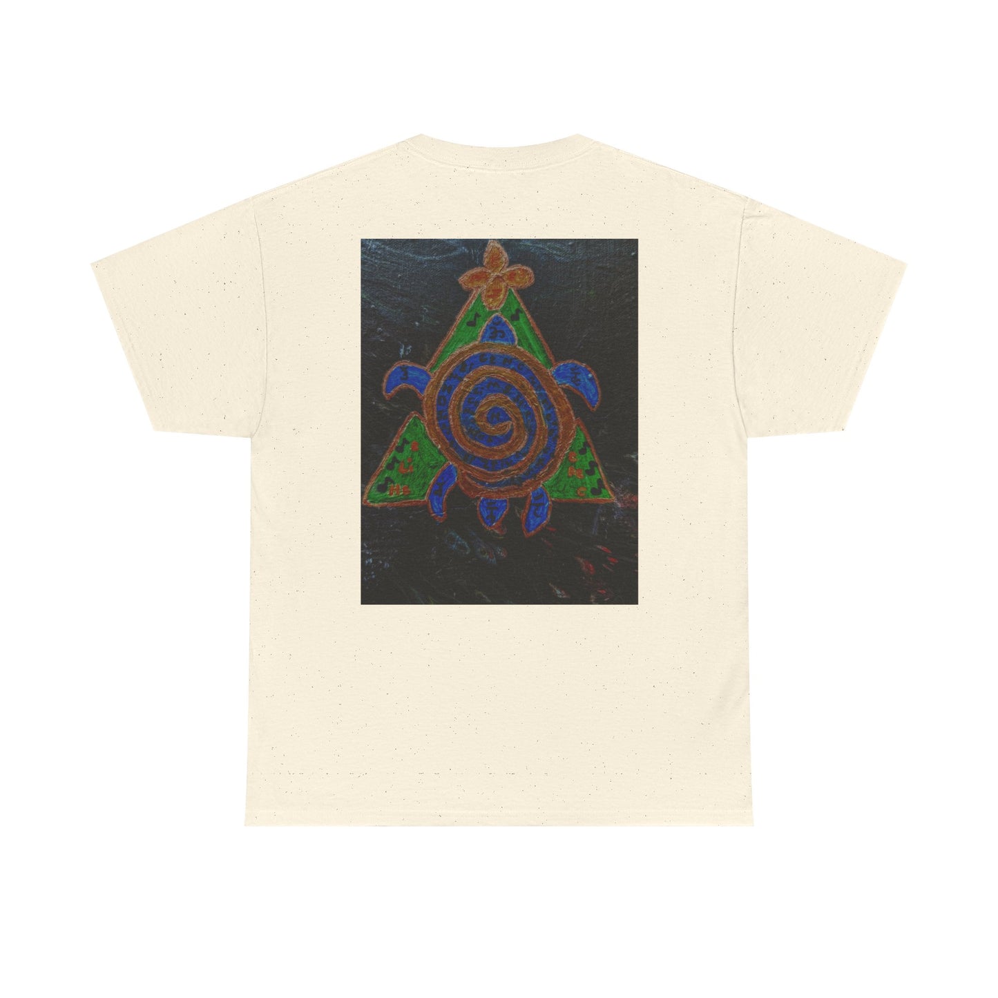Spiral Turtle Graphic Tee, Nature Lovers T-Shirt, Eco-Friendly Apparel, Unique Art Shirt, Gift for Friends