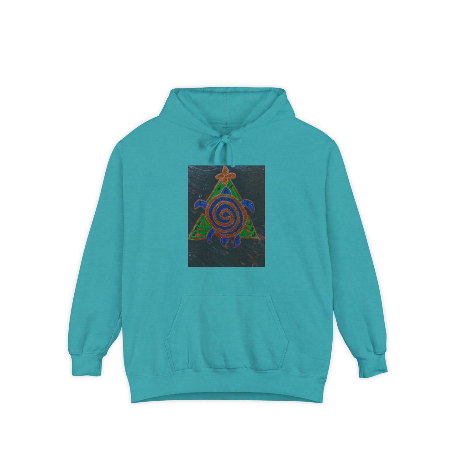 Colorful Spiritual Unisex Hoodie, Cozy Casual Wear, Unique Graphic Sweatshirt, Perfect Gift for Friends, Everyday Comfort, Festival Attire