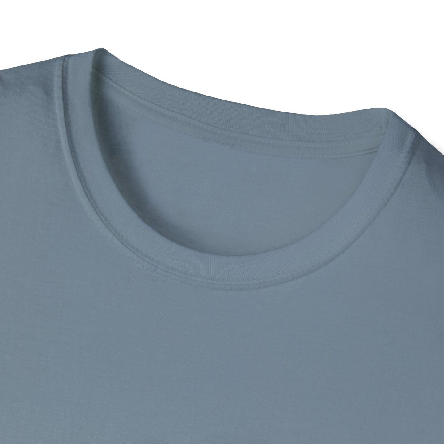 Infinite Connection Unisex T-Shirt, Softstyle Tee, Graphic Shirt, Casual Wear, Gift for Friends, Blue Design Tee