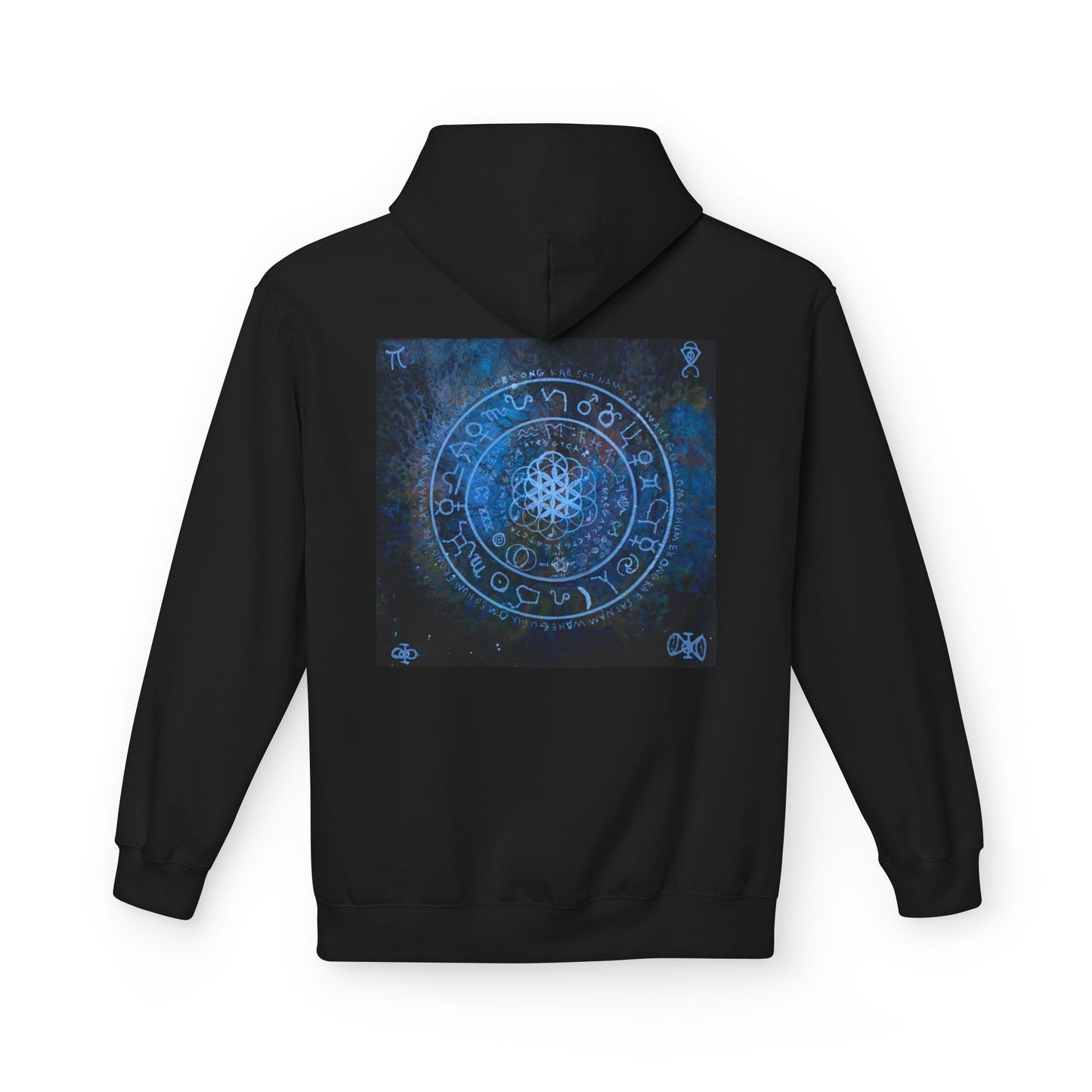 Mystical Blue Fleece Hoodie - Perfect for Gamers, Fantasy Lovers, and Cozy Days, Great for Relaxing, Gifts, and Occasions