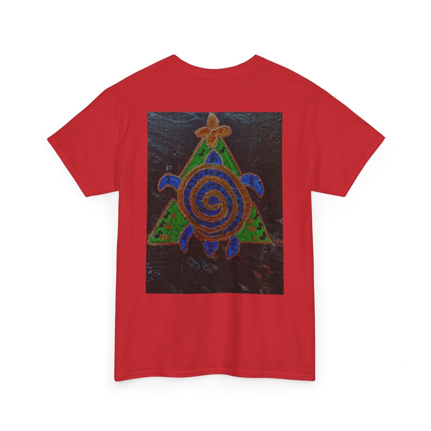Spiral Turtle Graphic Tee, Nature Lovers T-Shirt, Eco-Friendly Apparel, Unique Art Shirt, Gift for Friends