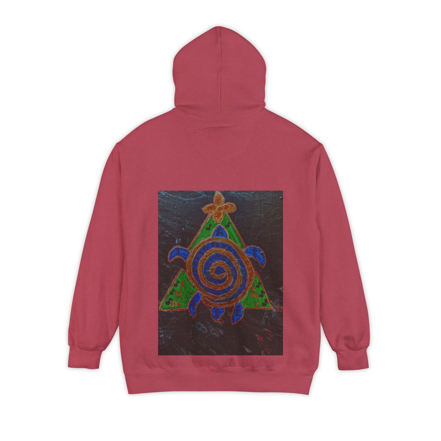 Colorful Spiritual Unisex Hoodie, Cozy Casual Wear, Unique Graphic Sweatshirt, Perfect Gift for Friends, Everyday Comfort, Festival Attire