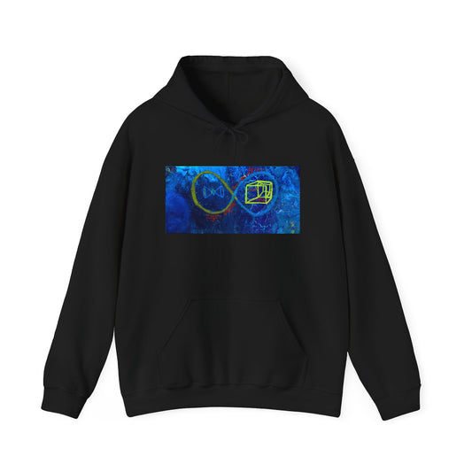 Vibrant Inspirational Hoodie, Cozy Sweatshirt for Everyday Wear, Perfect for Gifts, Art Lovers, Casual Style, Motivational Apparel