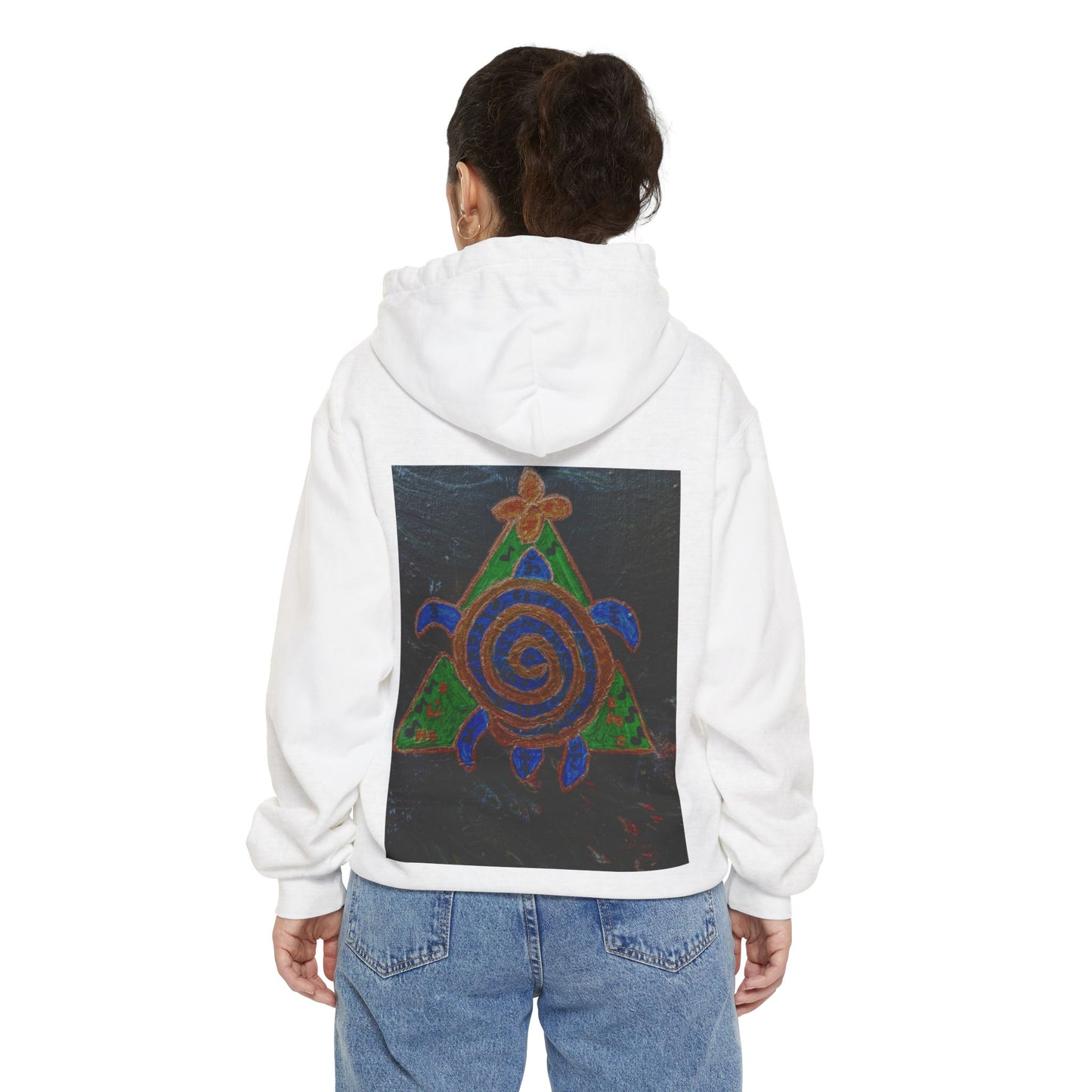 Colorful Spiritual Unisex Hoodie, Cozy Casual Wear, Unique Graphic Sweatshirt, Perfect Gift for Friends, Everyday Comfort, Festival Attire