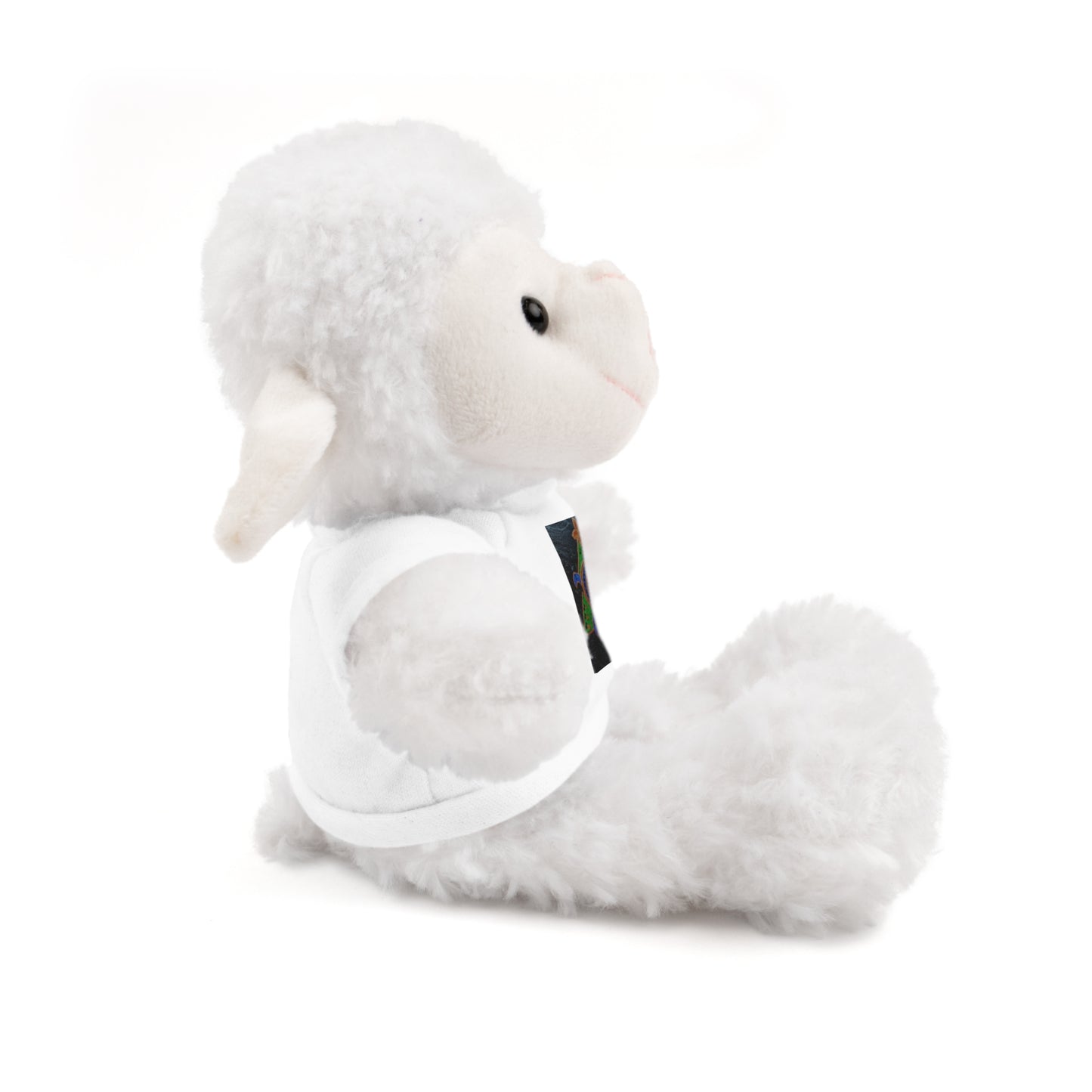 Stuffed Animal Tee Buddy, Plush Toy, Personalized Gifts, Kids' Decor, Birthday Presents, Unique Collectibles