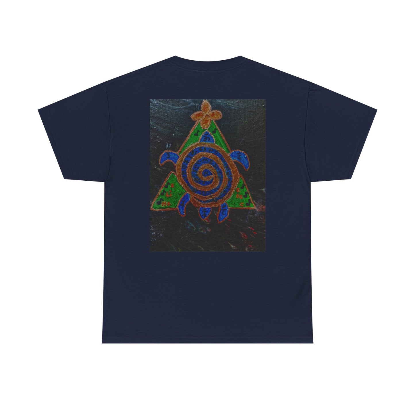 Spiral Turtle Graphic Tee, Nature Lovers T-Shirt, Eco-Friendly Apparel, Unique Art Shirt, Gift for Friends