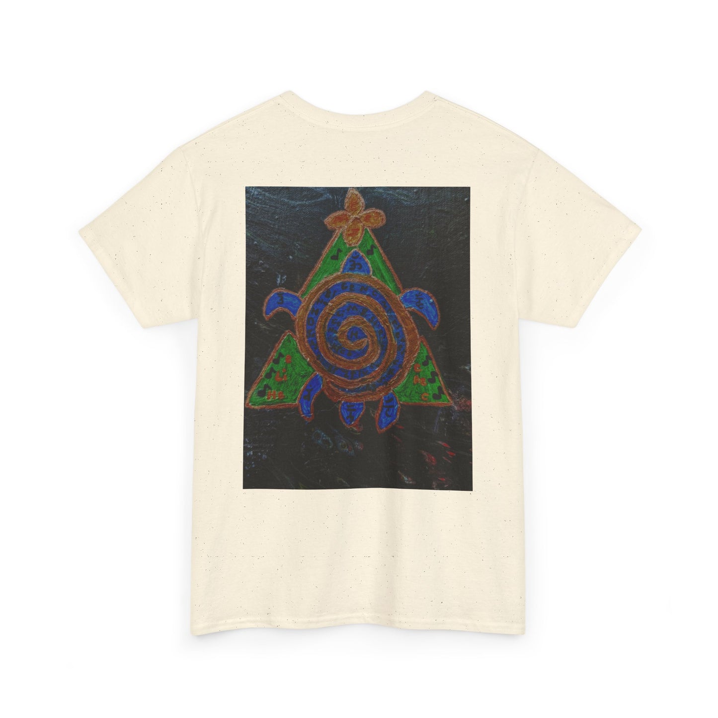 Spiral Turtle Graphic Tee, Nature Lovers T-Shirt, Eco-Friendly Apparel, Unique Art Shirt, Gift for Friends