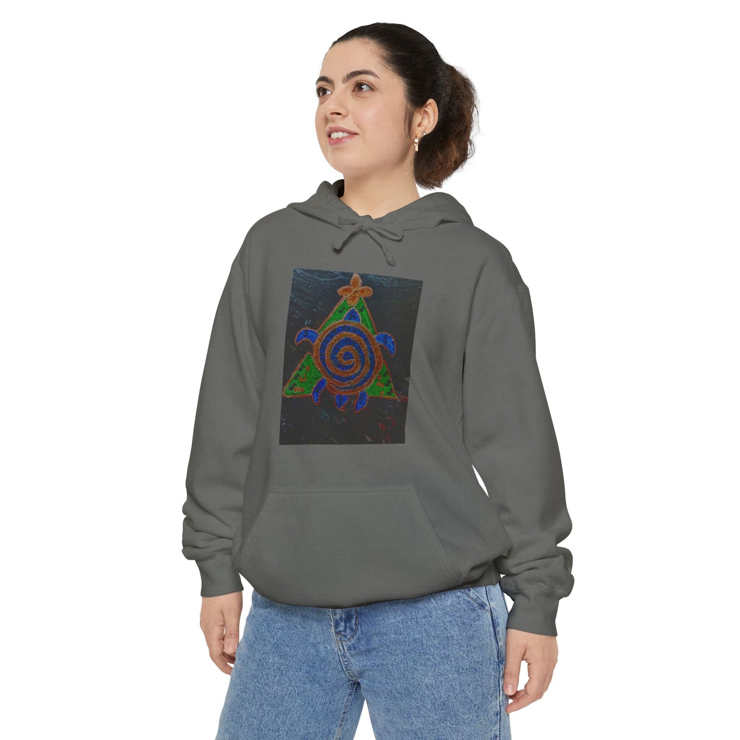 Colorful Spiritual Unisex Hoodie, Cozy Casual Wear, Unique Graphic Sweatshirt, Perfect Gift for Friends, Everyday Comfort, Festival Attire