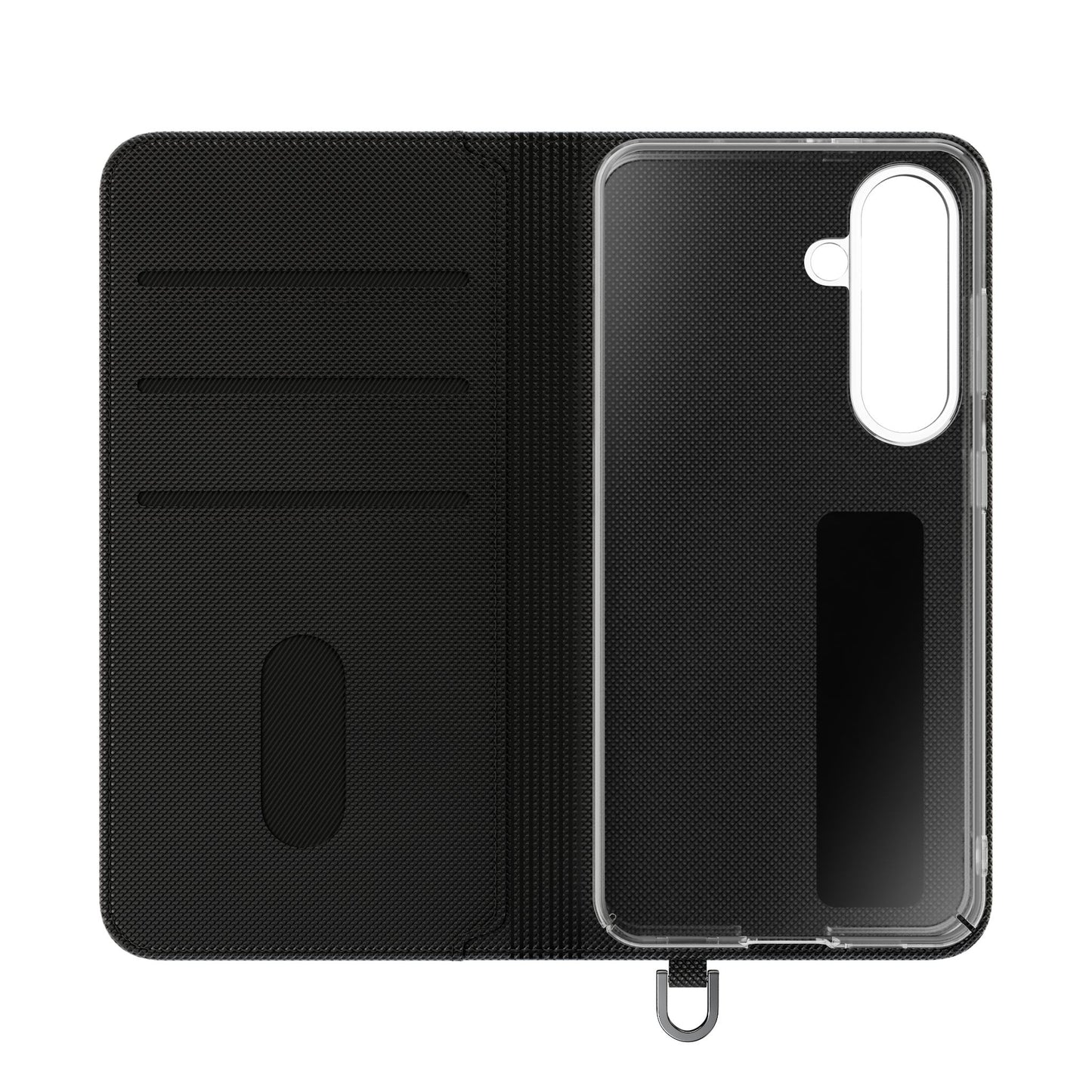 Artistic Flip Cases for Phone, Unique Blue Hourglass Design, Smartphone Wallet, Gift for Artists, Artsy Accessories