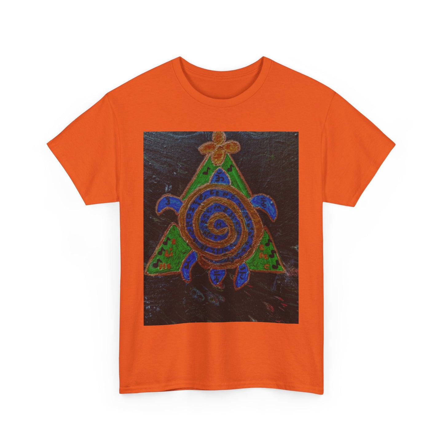 Spiral Turtle Graphic Tee, Nature Lovers T-Shirt, Eco-Friendly Apparel, Unique Art Shirt, Gift for Friends