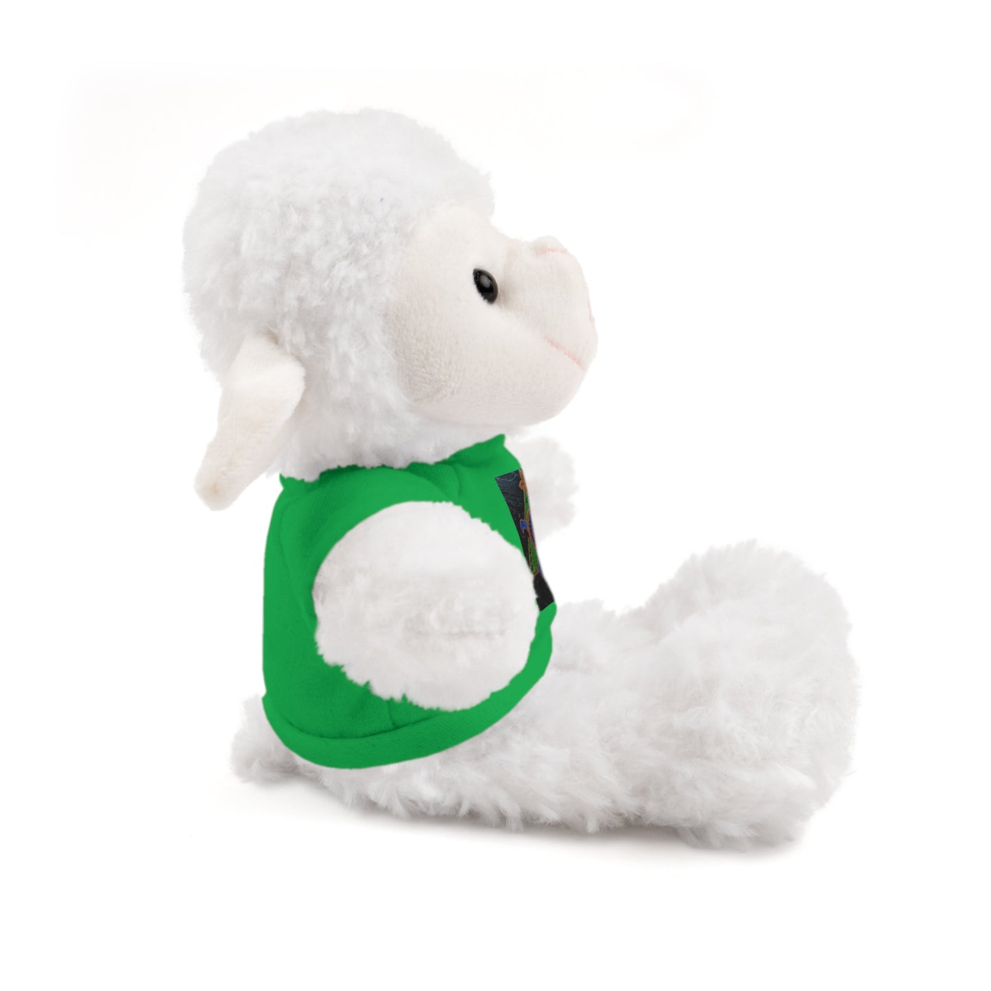 Stuffed Animal Tee Buddy, Plush Toy, Personalized Gifts, Kids' Decor, Birthday Presents, Unique Collectibles