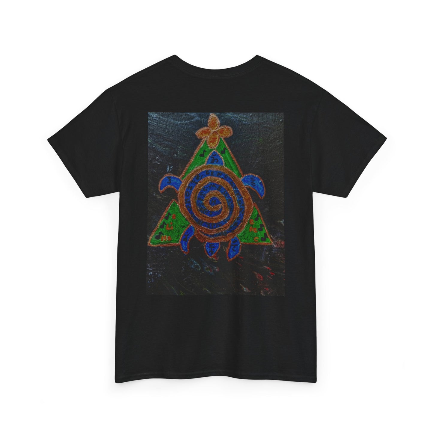 Spiral Turtle Graphic Tee, Nature Lovers T-Shirt, Eco-Friendly Apparel, Unique Art Shirt, Gift for Friends