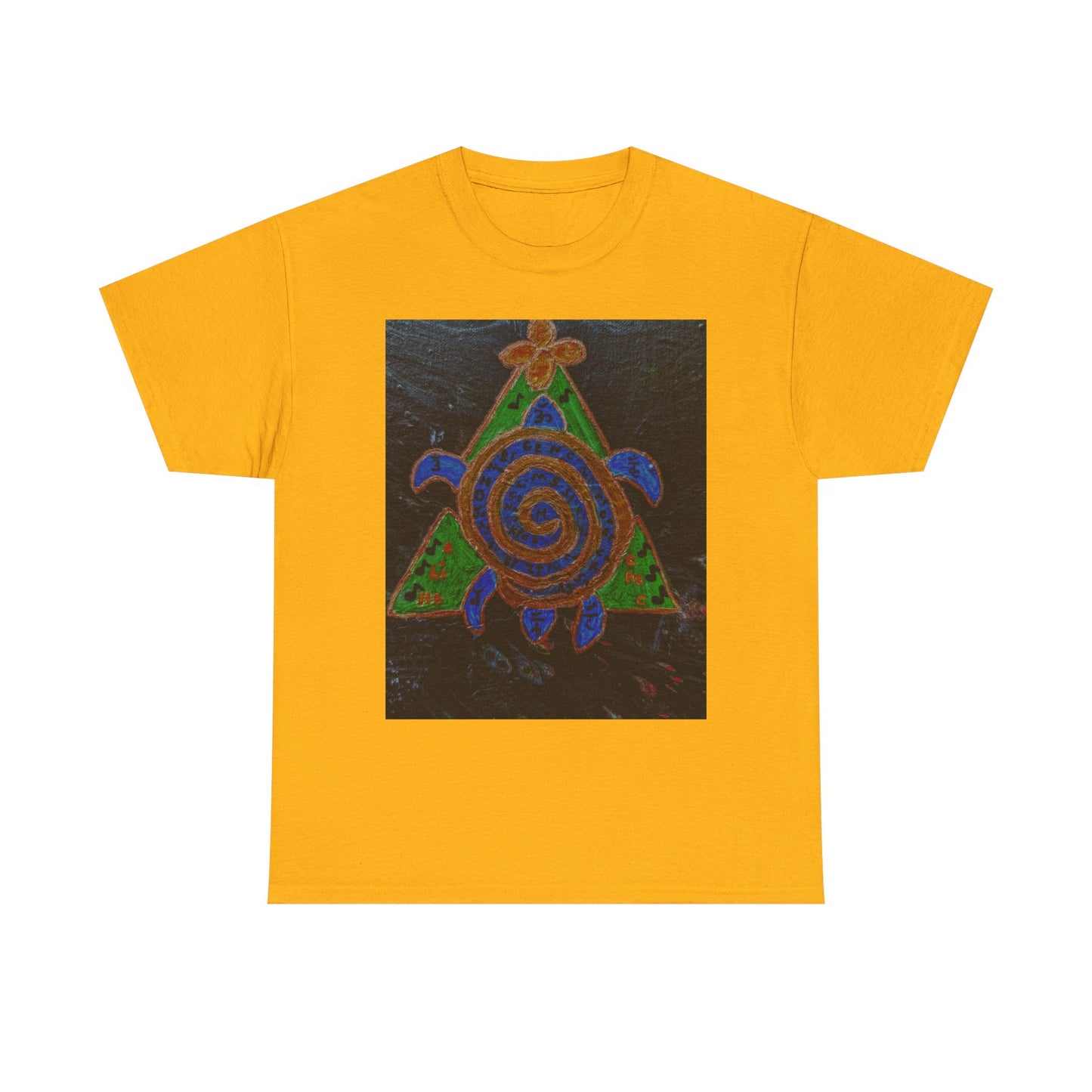 Spiral Turtle Graphic Tee, Nature Lovers T-Shirt, Eco-Friendly Apparel, Unique Art Shirt, Gift for Friends