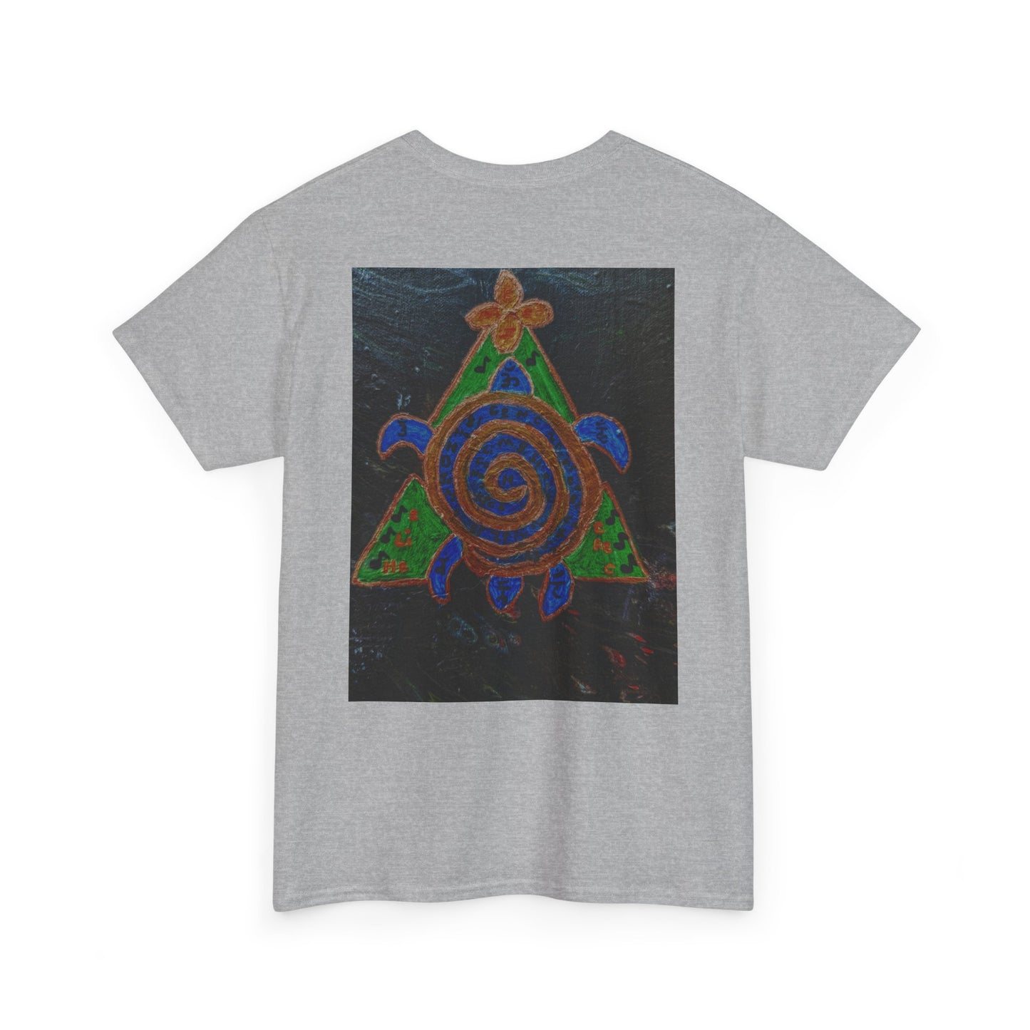 Spiral Turtle Graphic Tee, Nature Lovers T-Shirt, Eco-Friendly Apparel, Unique Art Shirt, Gift for Friends
