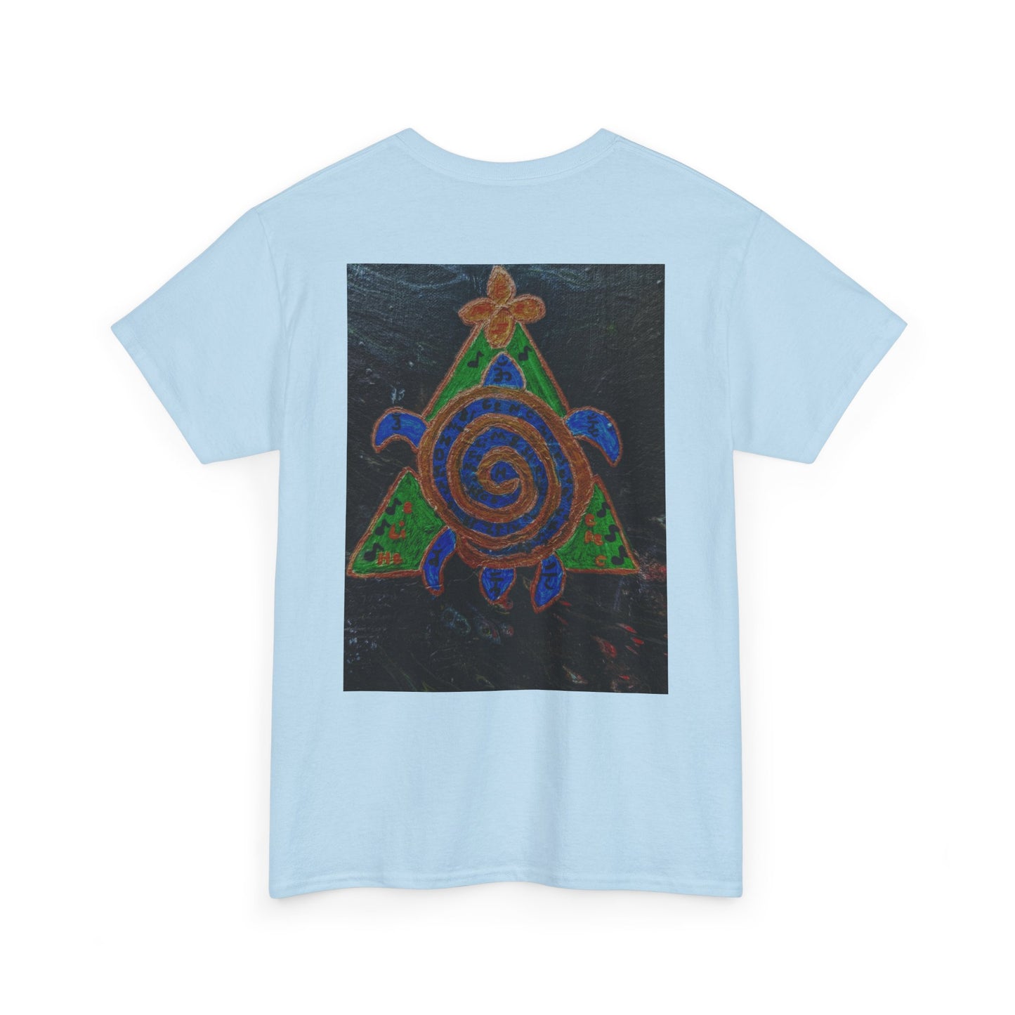 Spiral Turtle Graphic Tee, Nature Lovers T-Shirt, Eco-Friendly Apparel, Unique Art Shirt, Gift for Friends