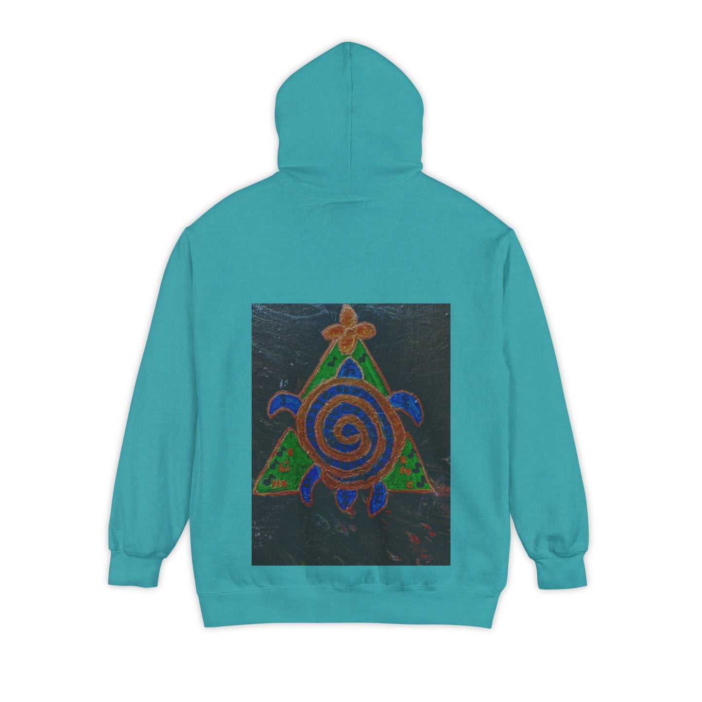 Colorful Spiritual Unisex Hoodie, Cozy Casual Wear, Unique Graphic Sweatshirt, Perfect Gift for Friends, Everyday Comfort, Festival Attire