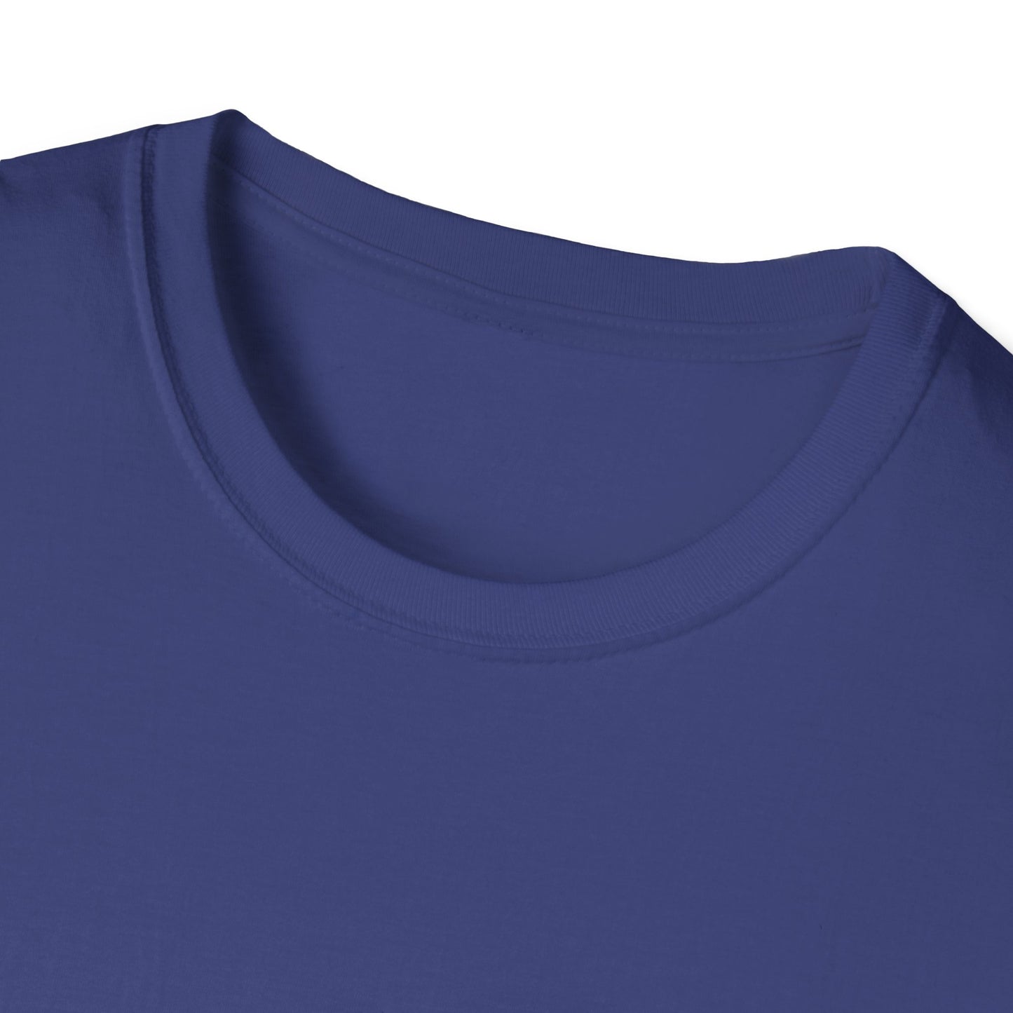 Infinite Connection Unisex T-Shirt, Softstyle Tee, Graphic Shirt, Casual Wear, Gift for Friends, Blue Design Tee