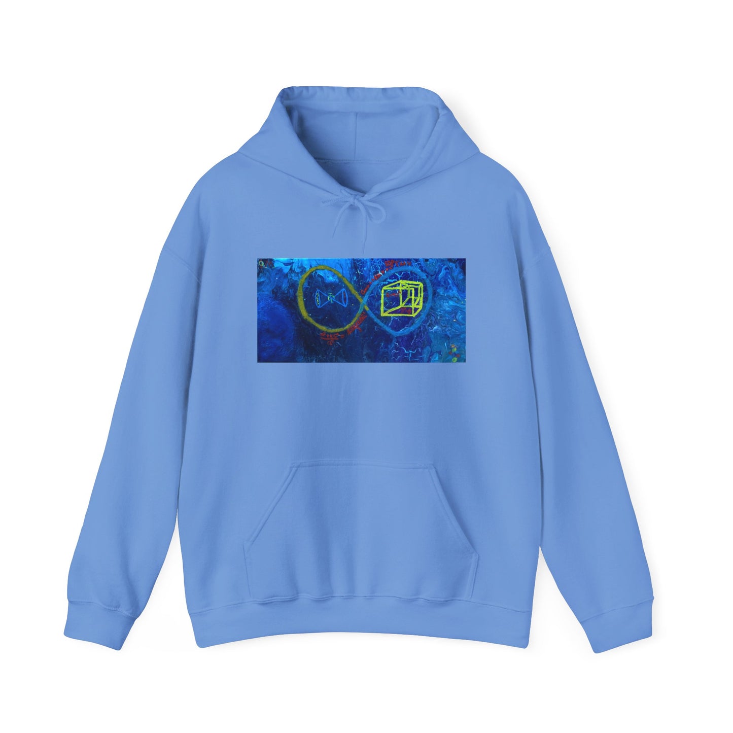 Vibrant Inspirational Hoodie, Cozy Sweatshirt for Everyday Wear, Perfect for Gifts, Art Lovers, Casual Style, Motivational Apparel