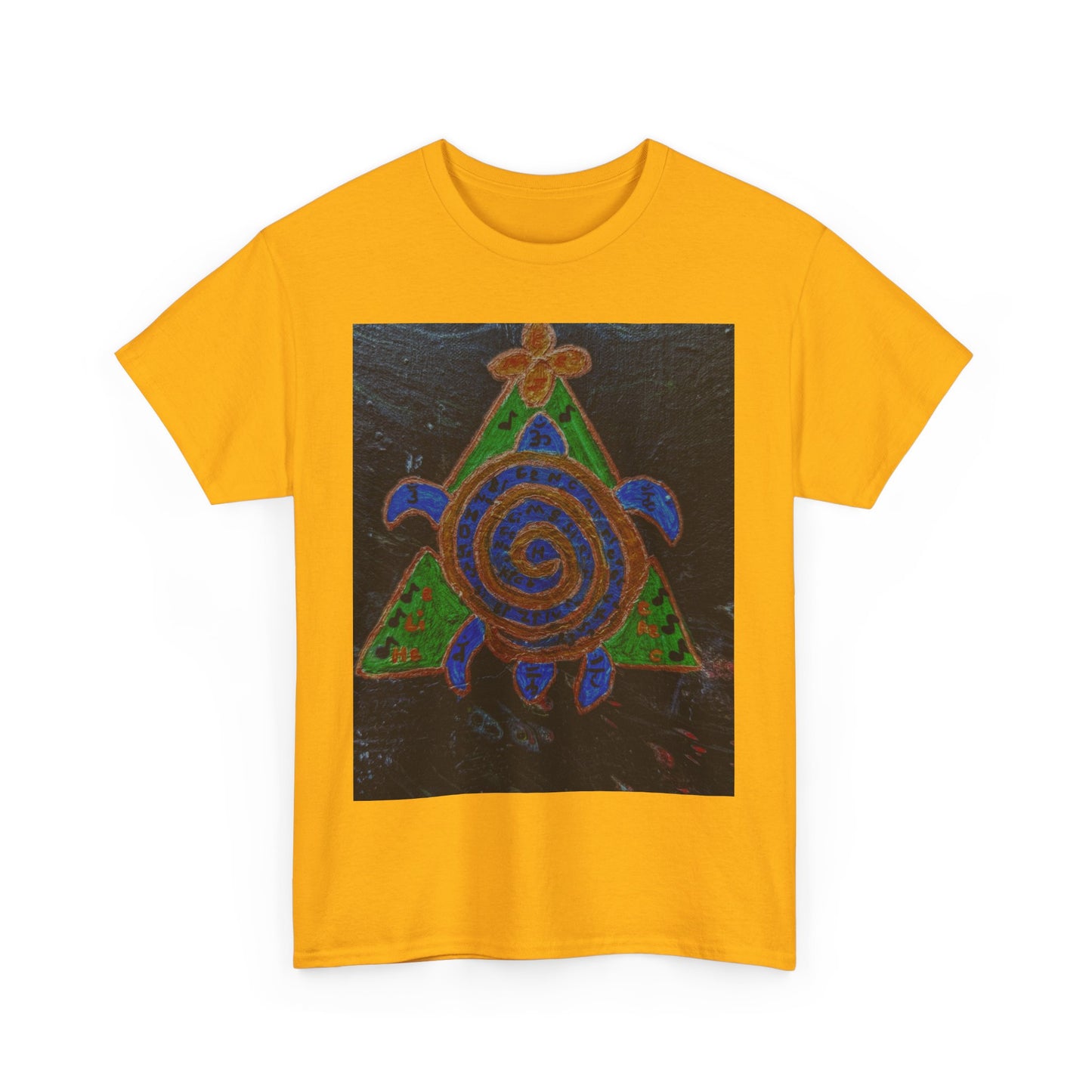 Spiral Turtle Graphic Tee, Nature Lovers T-Shirt, Eco-Friendly Apparel, Unique Art Shirt, Gift for Friends