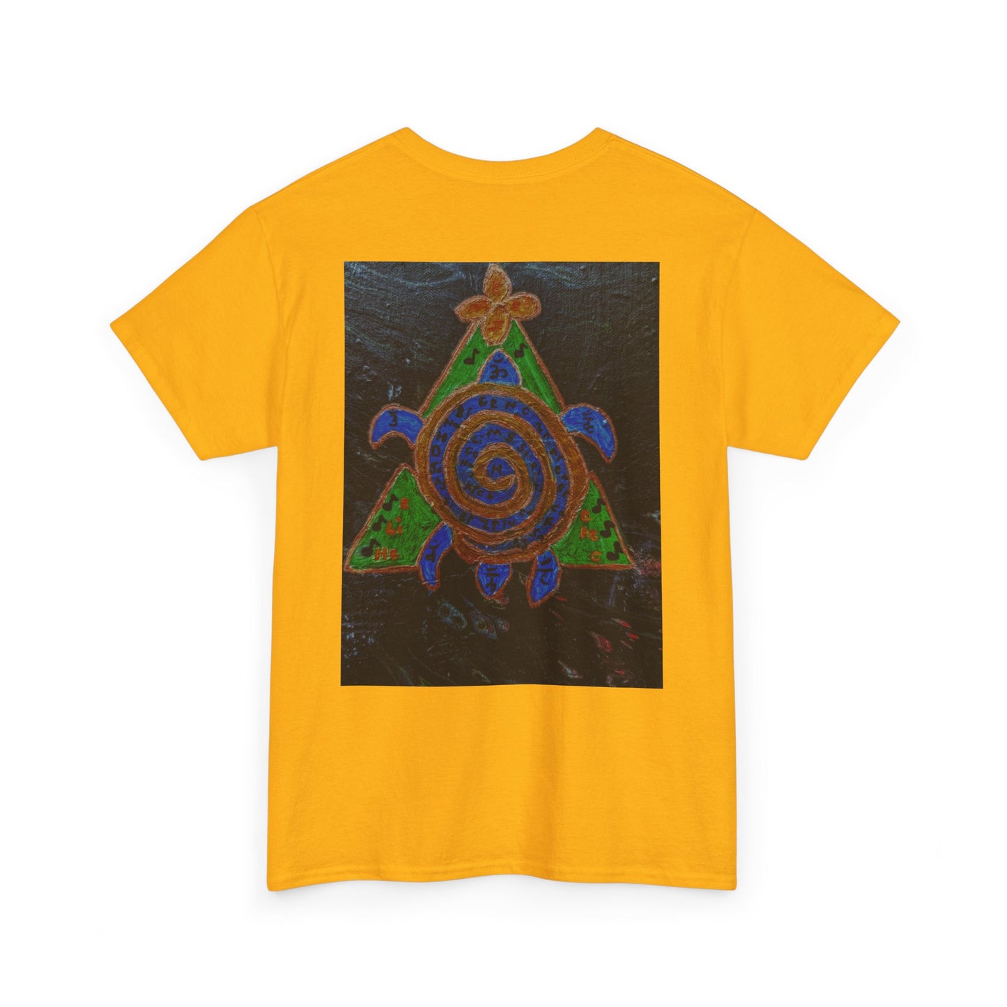 Spiral Turtle Graphic Tee, Nature Lovers T-Shirt, Eco-Friendly Apparel, Unique Art Shirt, Gift for Friends