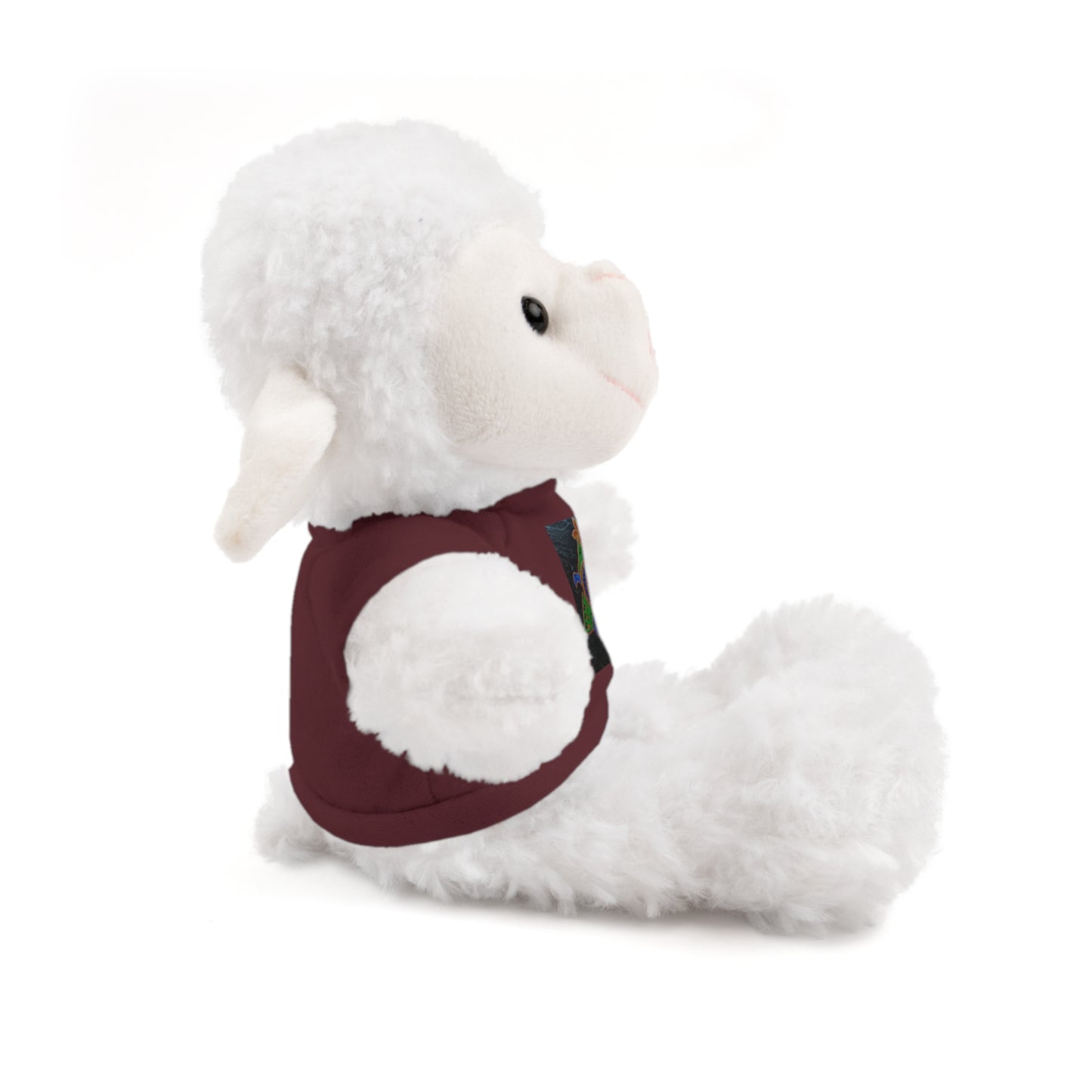 Stuffed Animal Tee Buddy, Plush Toy, Personalized Gifts, Kids' Decor, Birthday Presents, Unique Collectibles