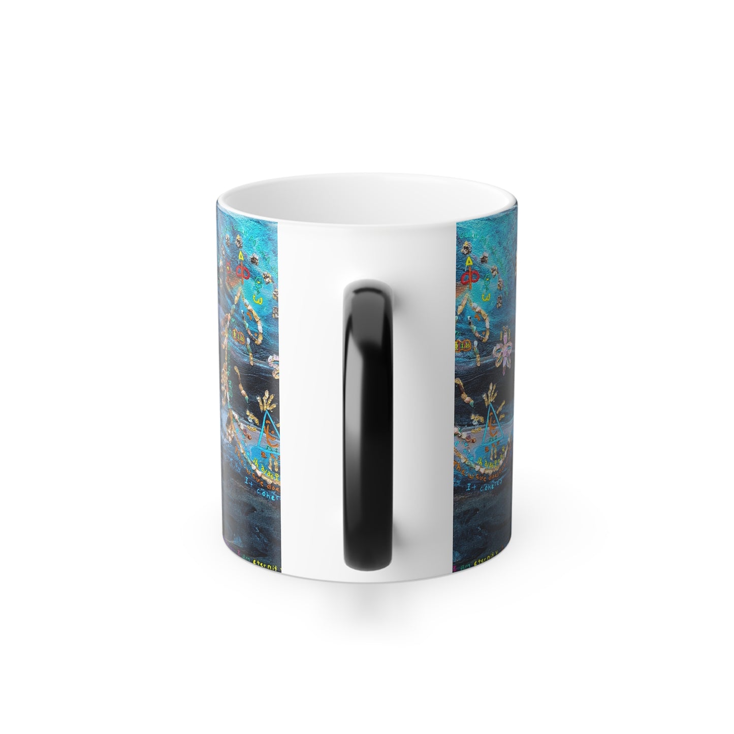 Color-Changing Mug — Dreamy Ocean Night Magic 11oz