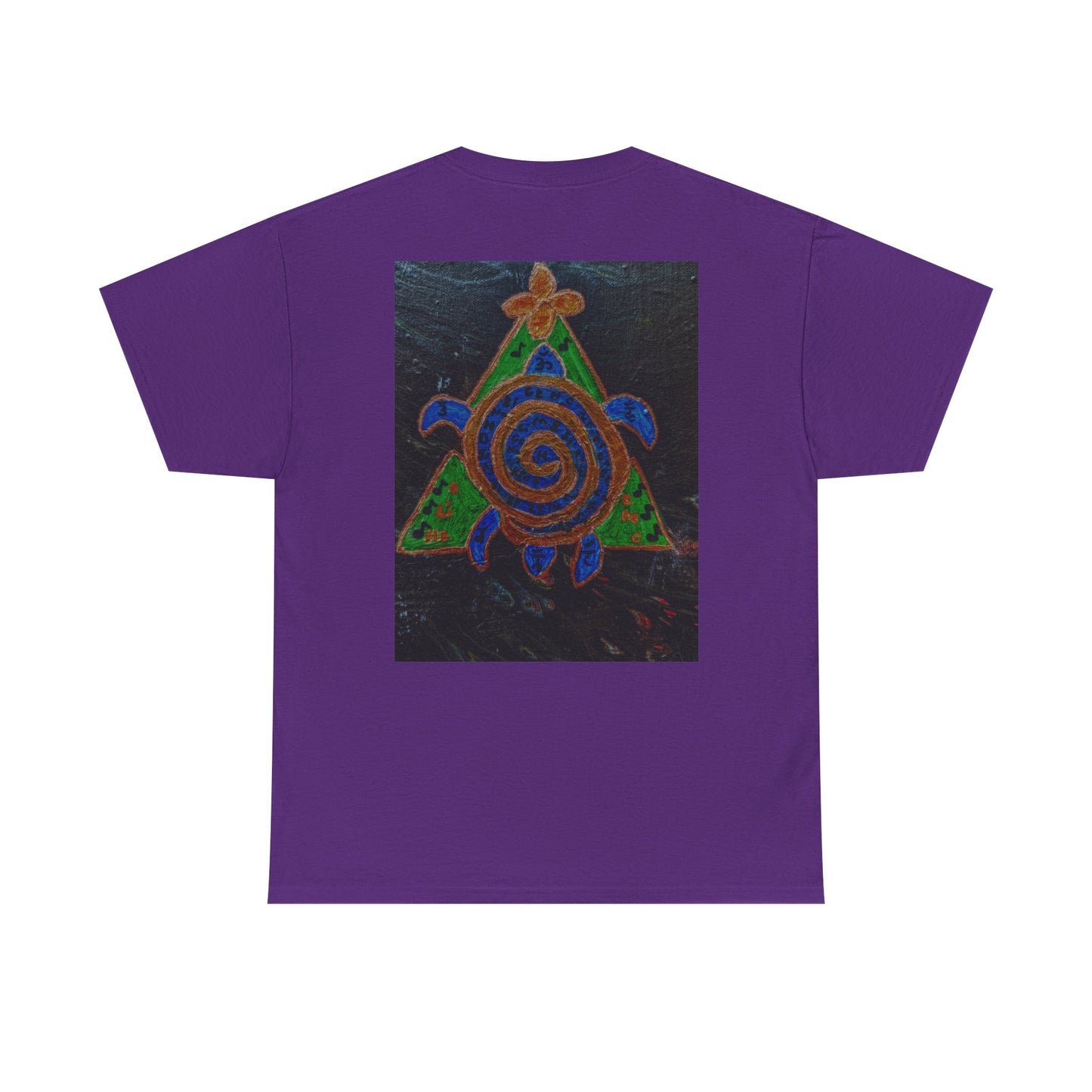 Spiral Turtle Graphic Tee, Nature Lovers T-Shirt, Eco-Friendly Apparel, Unique Art Shirt, Gift for Friends