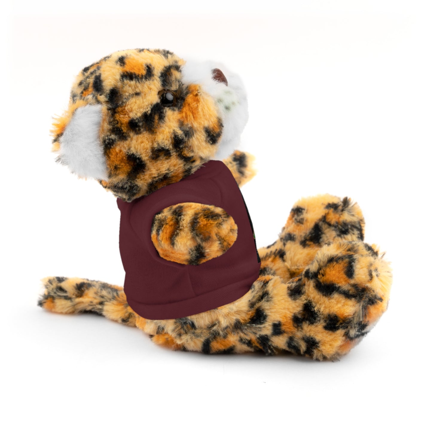 Stuffed Animal Tee Buddy, Plush Toy, Personalized Gifts, Kids' Decor, Birthday Presents, Unique Collectibles