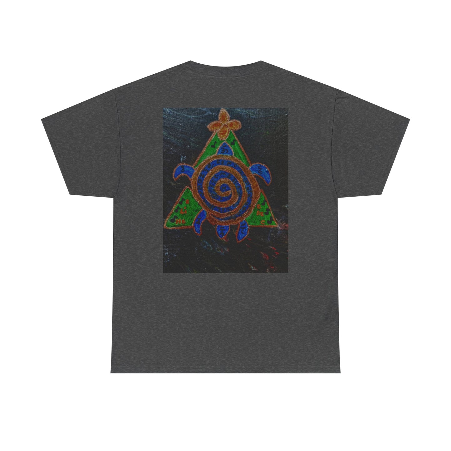 Spiral Turtle Graphic Tee, Nature Lovers T-Shirt, Eco-Friendly Apparel, Unique Art Shirt, Gift for Friends