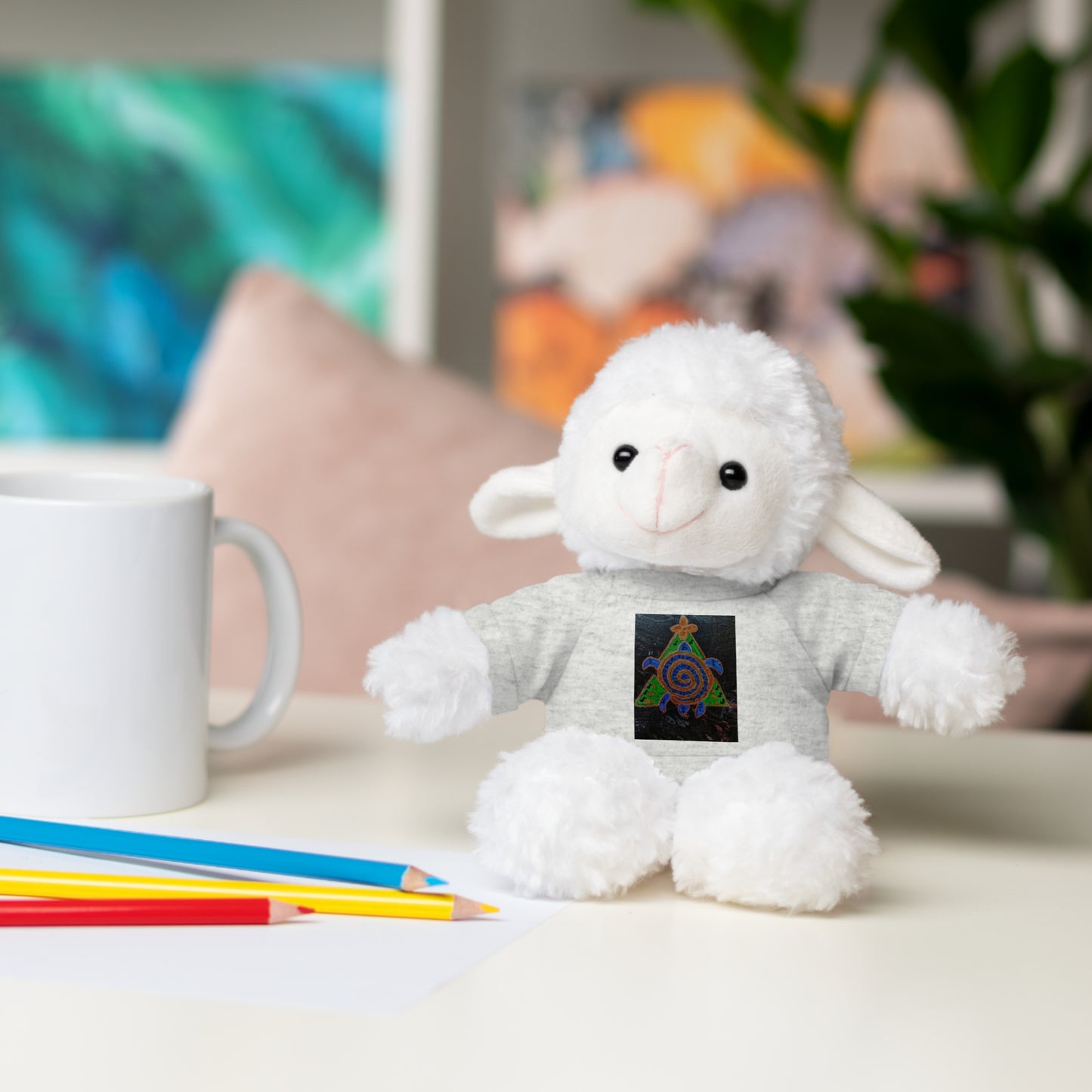 Stuffed Animal Tee Buddy, Plush Toy, Personalized Gifts, Kids' Decor, Birthday Presents, Unique Collectibles