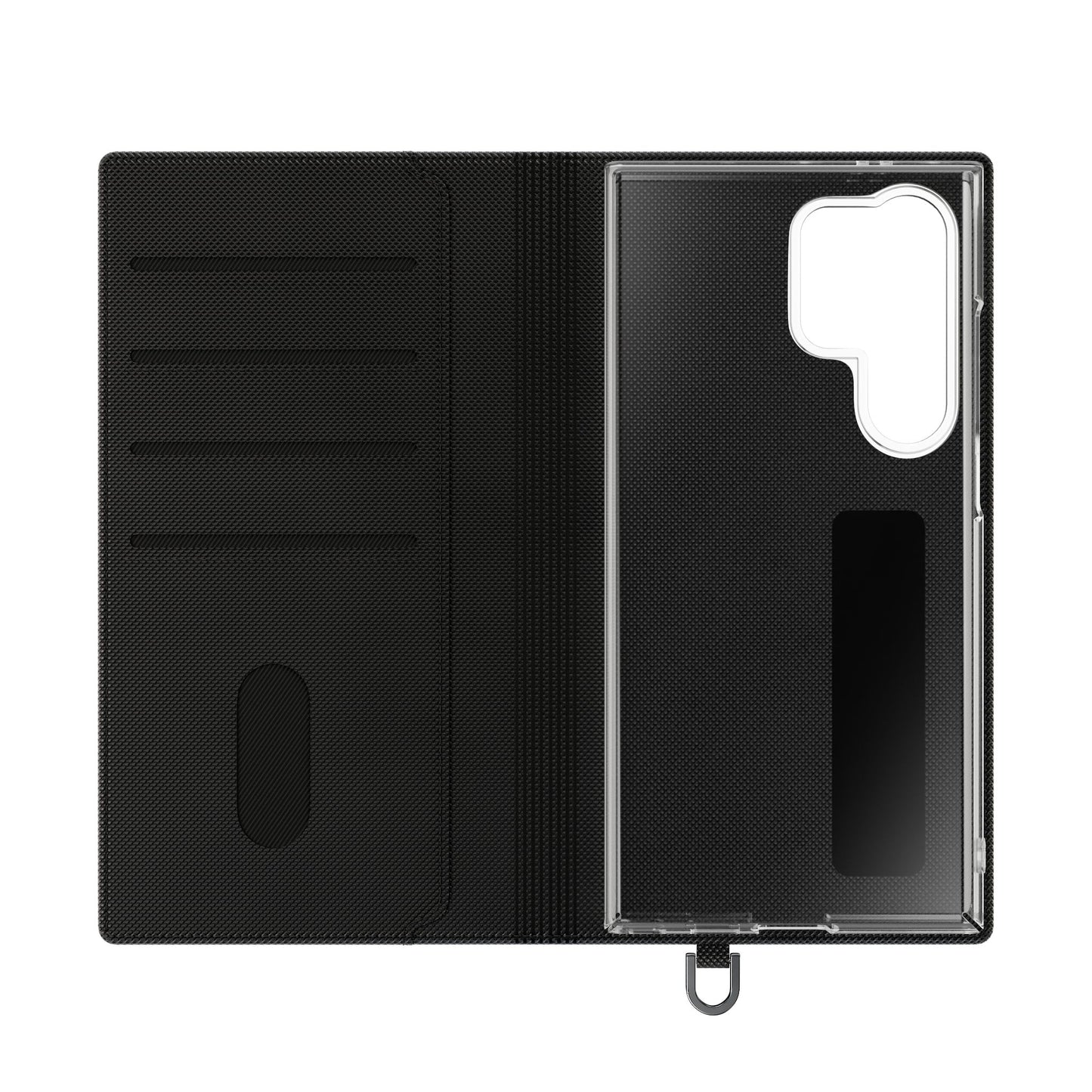 Artistic Flip Cases for Phone, Unique Blue Hourglass Design, Smartphone Wallet, Gift for Artists, Artsy Accessories