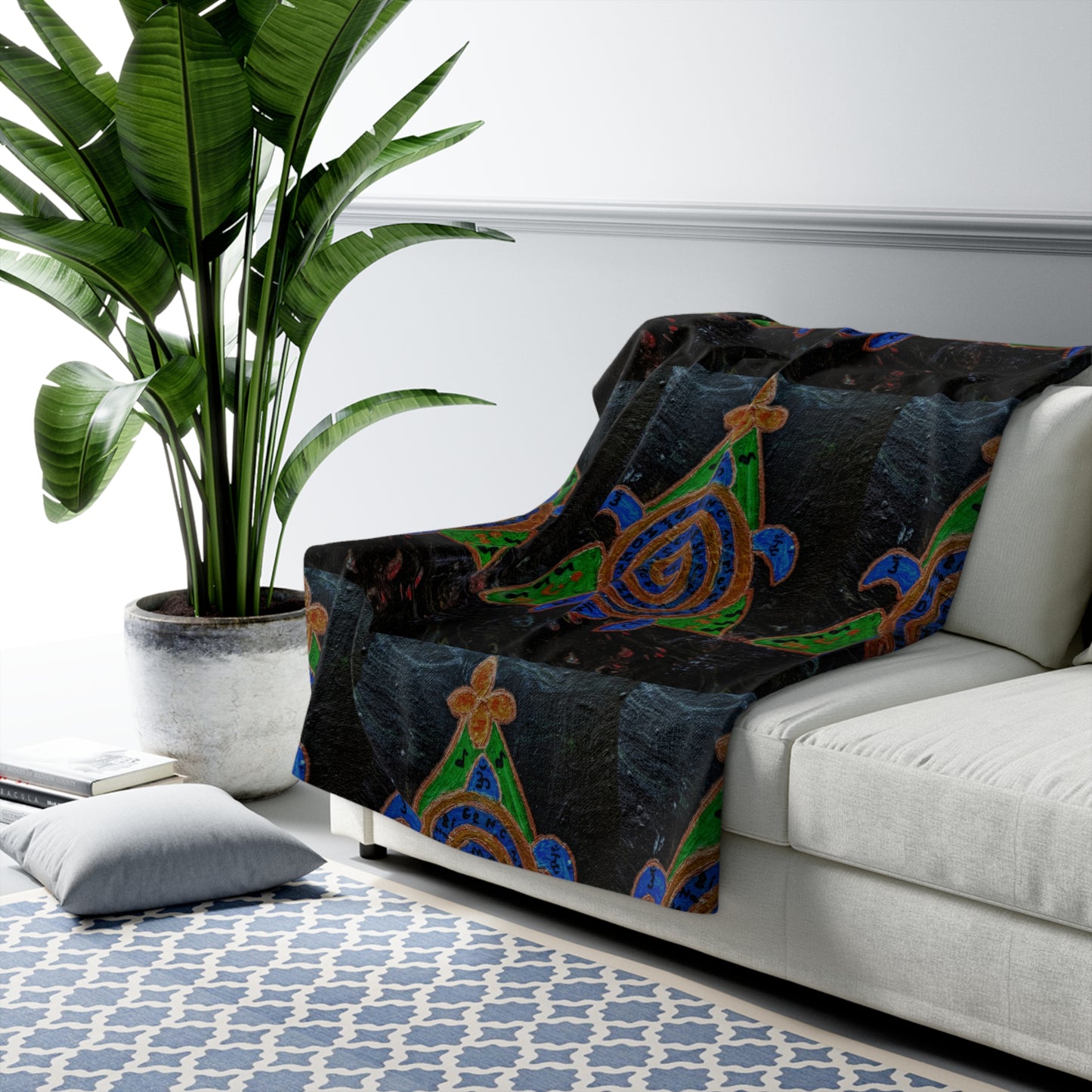 Cozy Sherpa Fleece Blanket with Vibrant Turtle Design, Warm Throw, Ideal for Home Decor, Gift for Nature Lovers, Perfect for Relaxing [...]