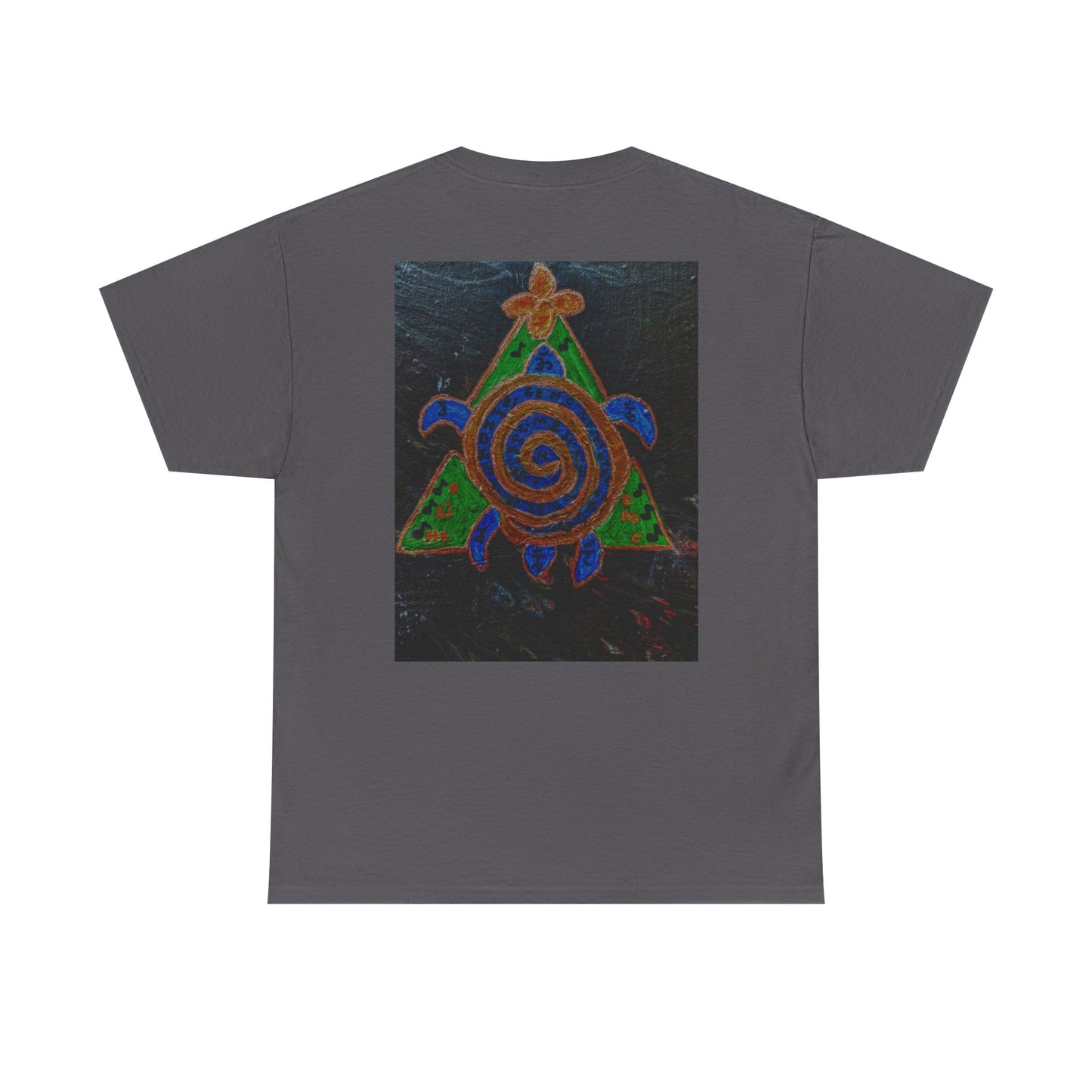 Spiral Turtle Graphic Tee, Nature Lovers T-Shirt, Eco-Friendly Apparel, Unique Art Shirt, Gift for Friends