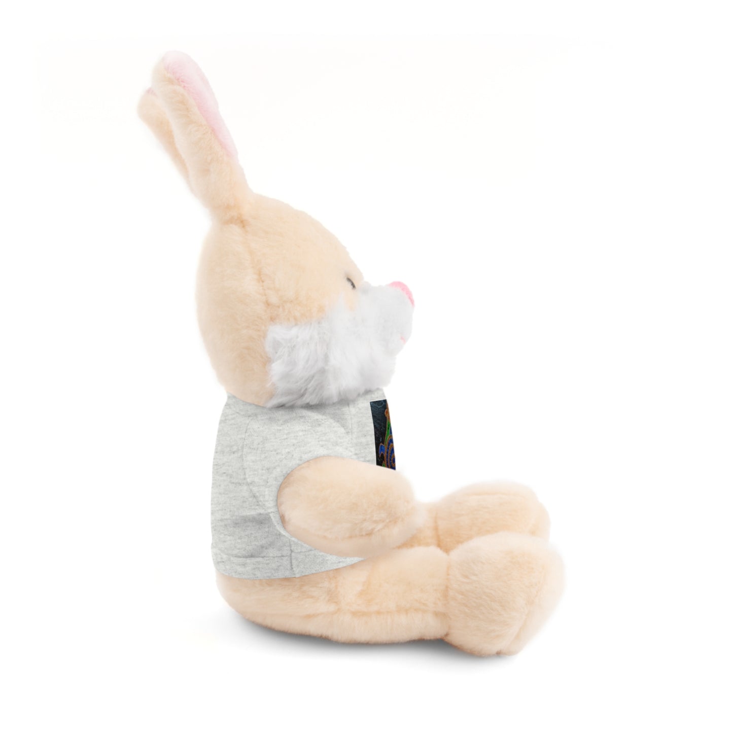 Stuffed Animal Tee Buddy, Plush Toy, Personalized Gifts, Kids' Decor, Birthday Presents, Unique Collectibles