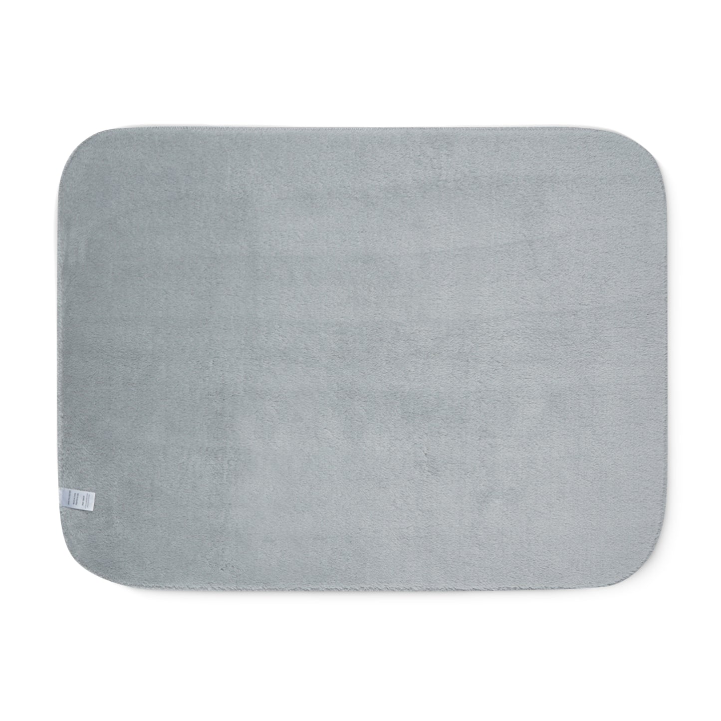 Celestial Moon Sherpa Blanket - Blue Galaxy Floral Crescent Design