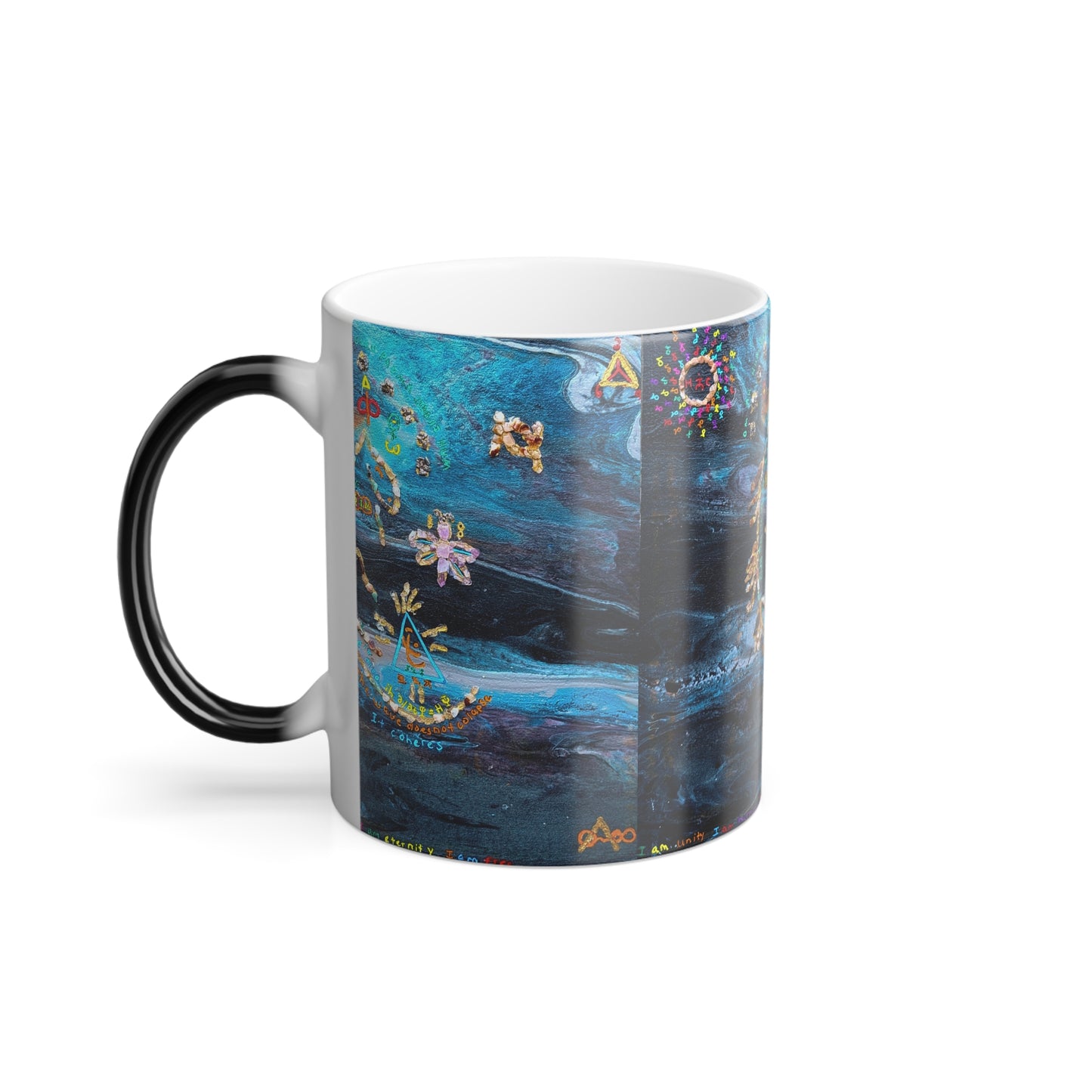 Color-Changing Mug — Dreamy Ocean Night Magic 11oz