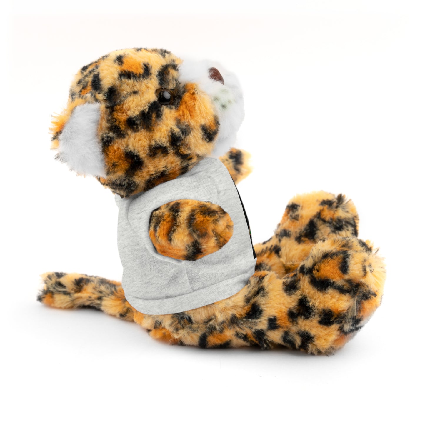 Stuffed Animal Tee Buddy, Plush Toy, Personalized Gifts, Kids' Decor, Birthday Presents, Unique Collectibles