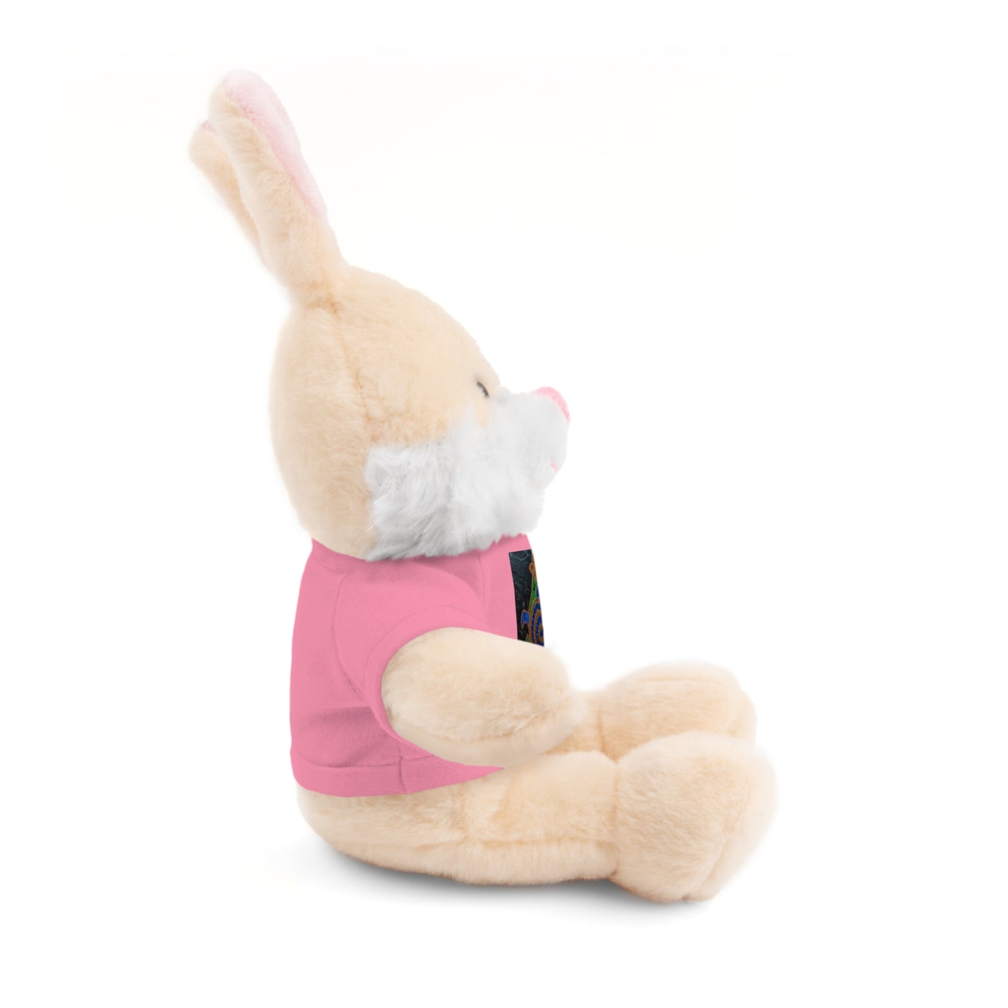 Stuffed Animal Tee Buddy, Plush Toy, Personalized Gifts, Kids' Decor, Birthday Presents, Unique Collectibles